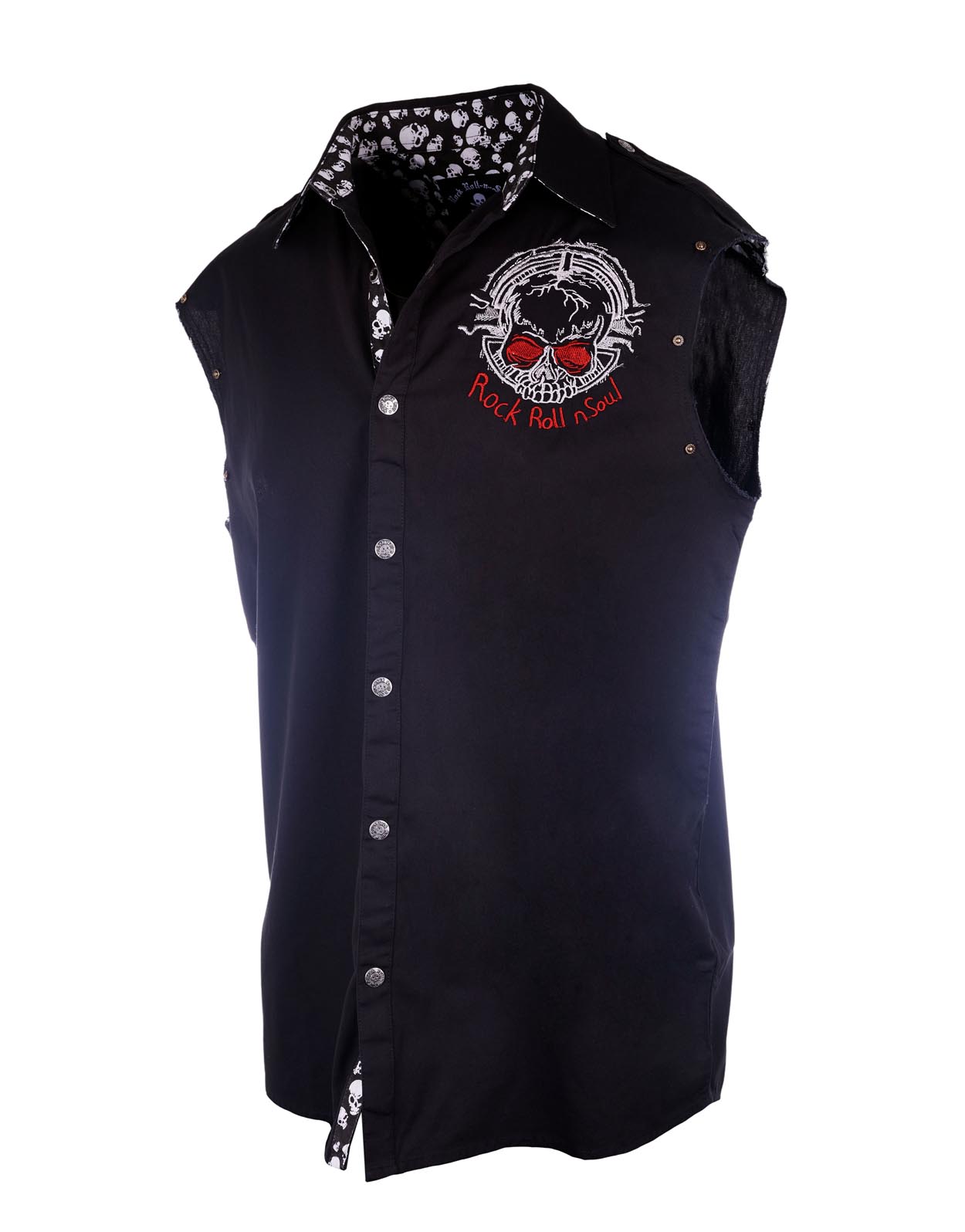 Rock Roll n Soul Sleeveless Shirt Time is Running Out II