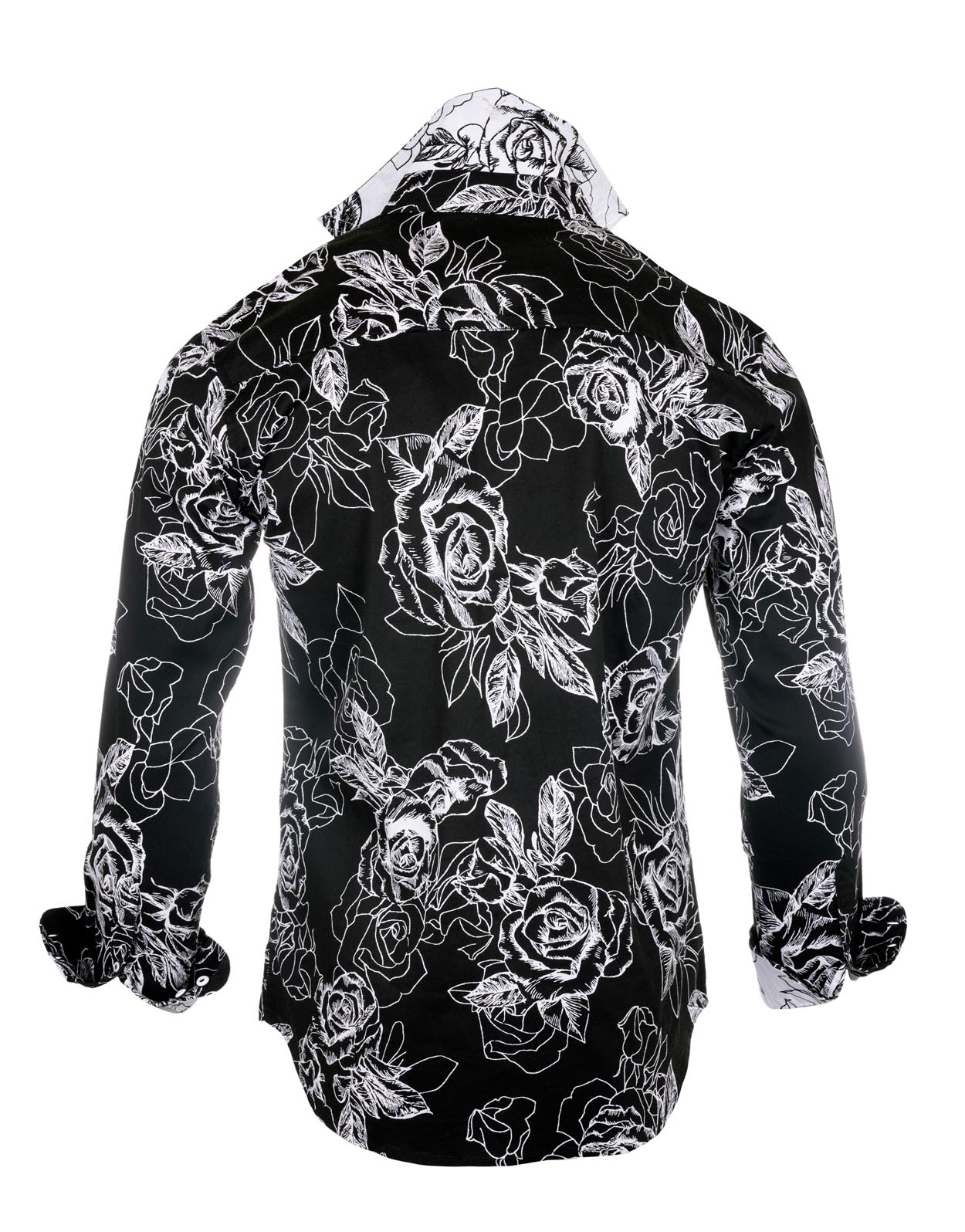Rock Roll n Soul Wild Flowers Black L/S Shirt