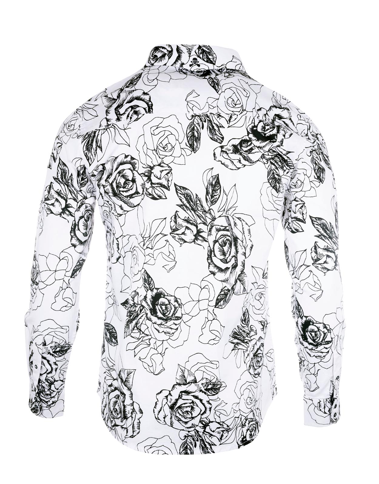 Rock Roll n Soul Wild Flowers White L/S Shirt