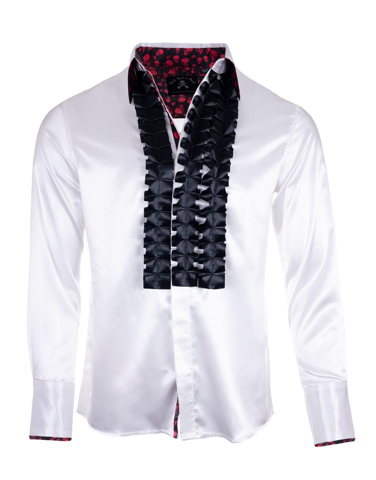 Rock Roll n Soul Johnny B Goode White L/S Shirt