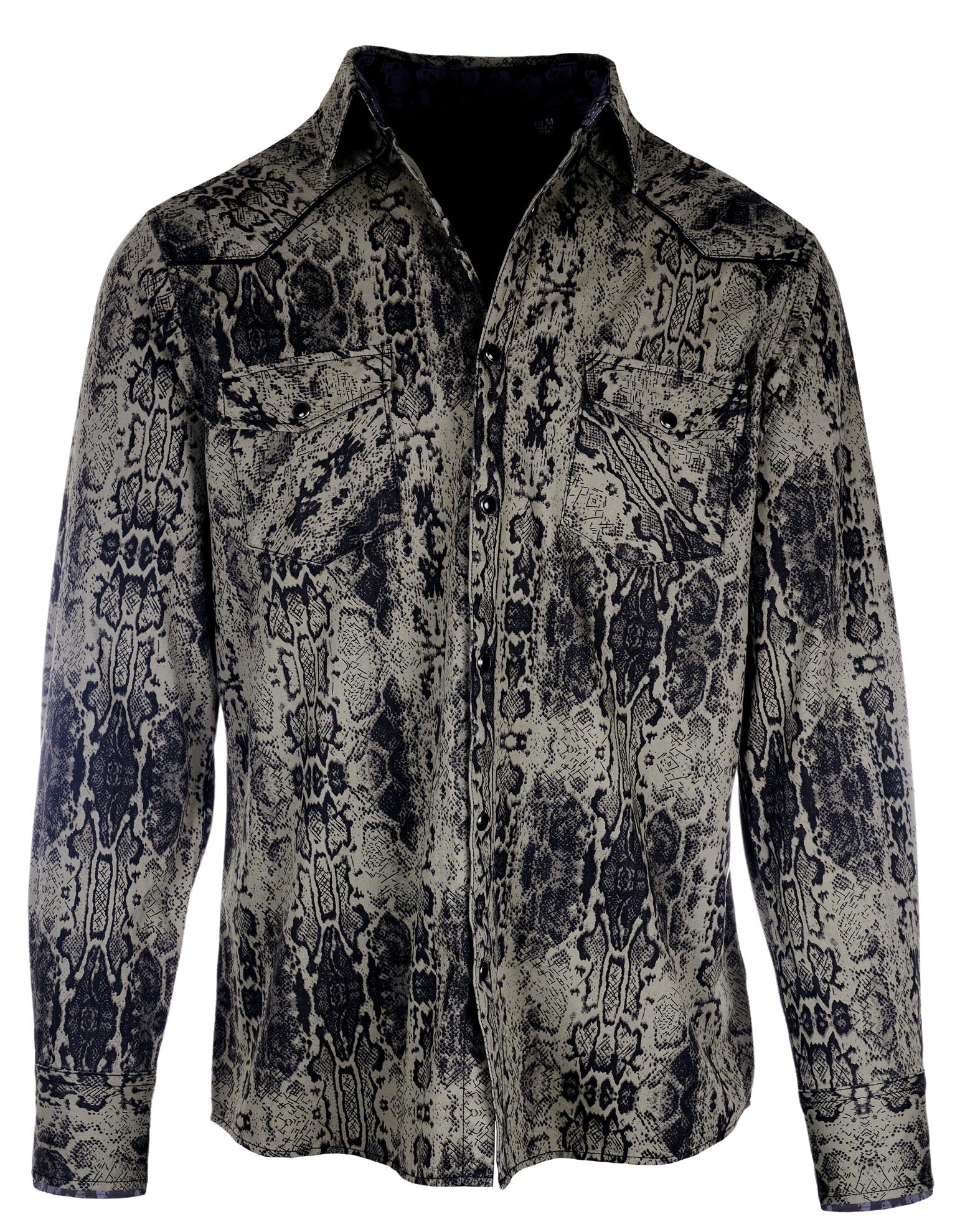 Rock Roll n Soul Slither Snakeskin L/S Shirt