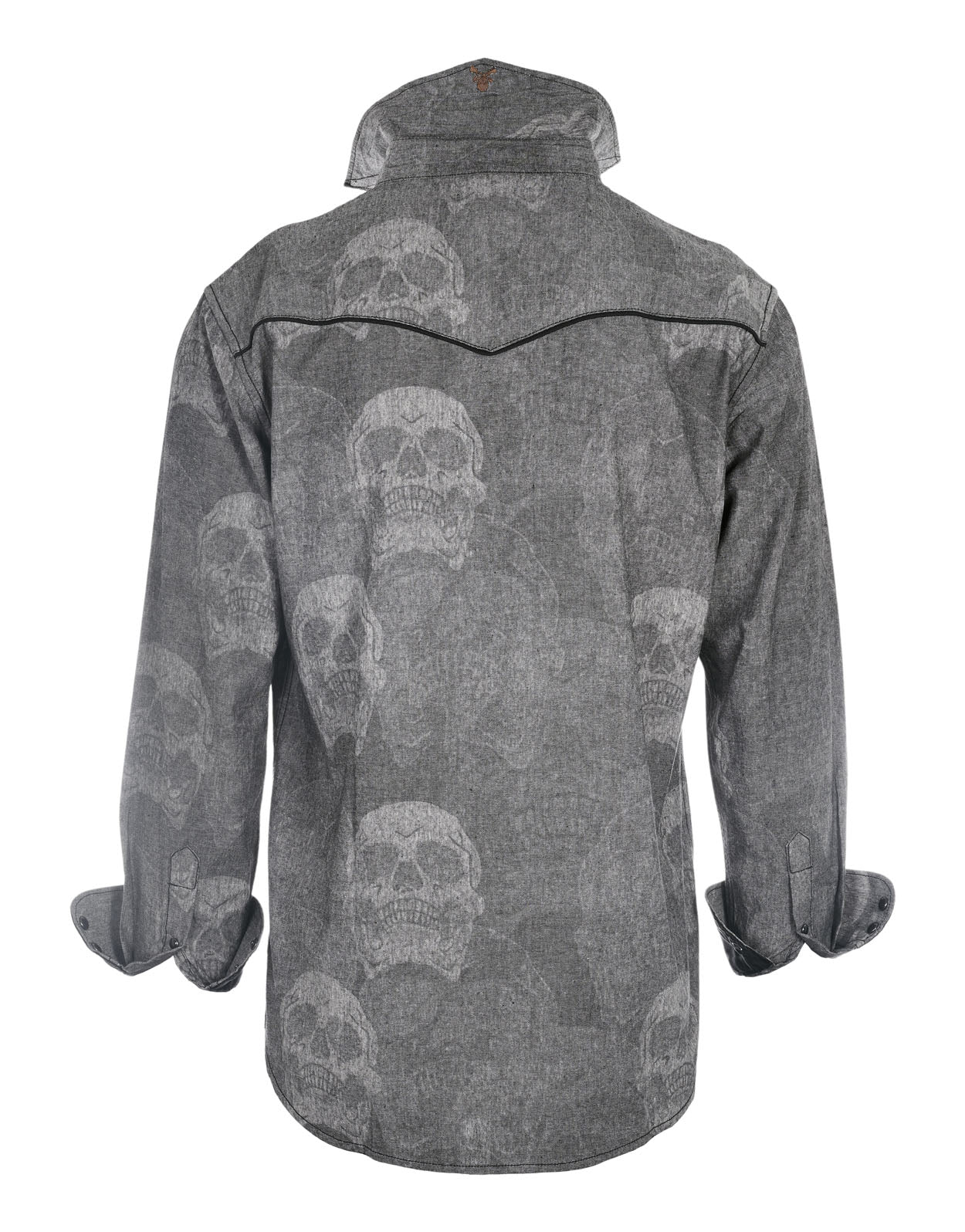 Rock Roll n Soul Fade Away Black L/S Shirt