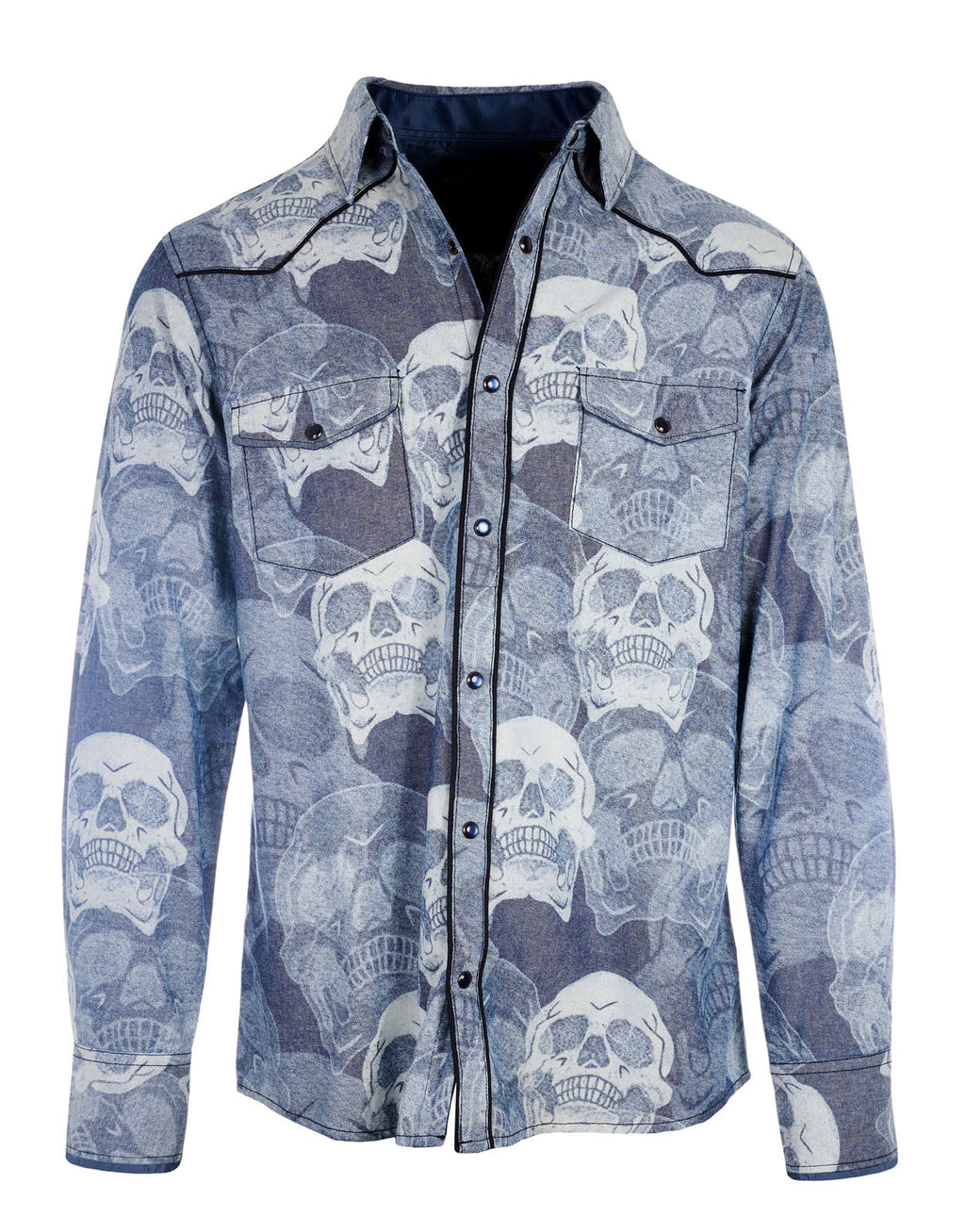 Rock Roll n Soul Fade Away Denim L/S Shirt