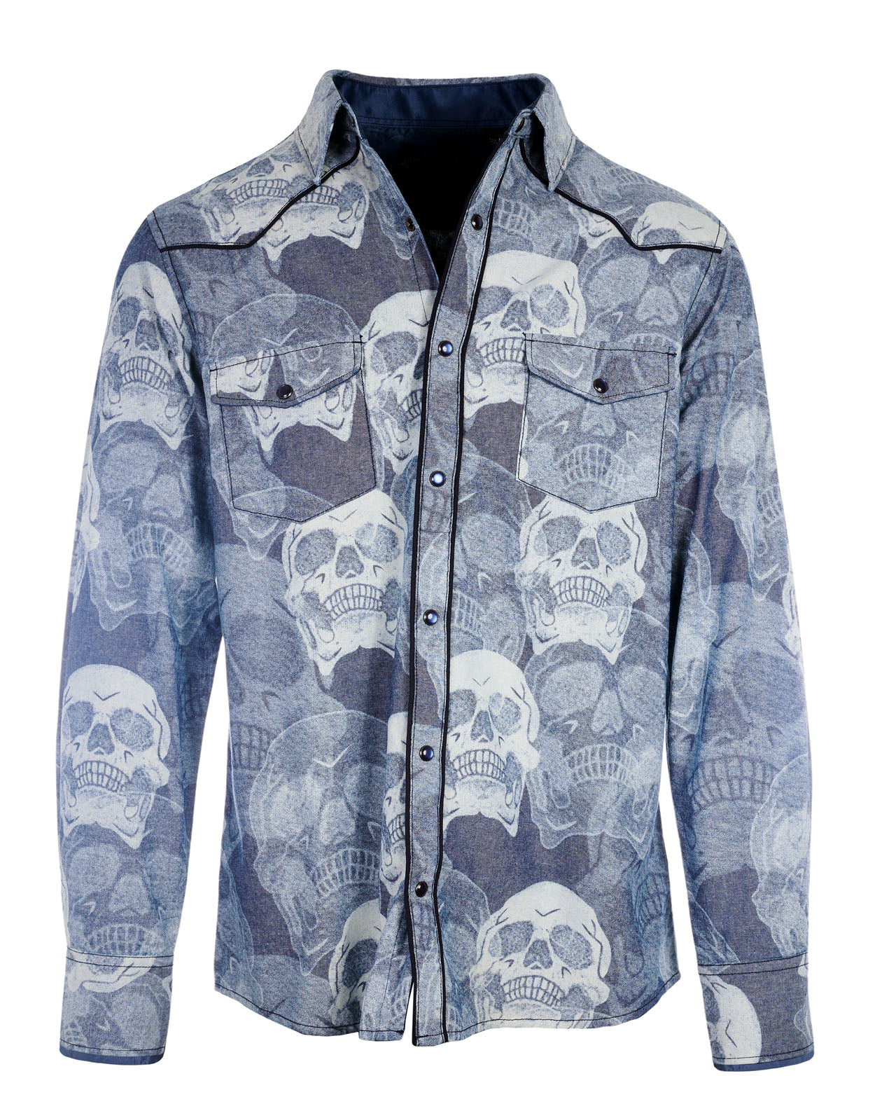 Rock Roll n Soul Fade Away Denim L/S Shirt