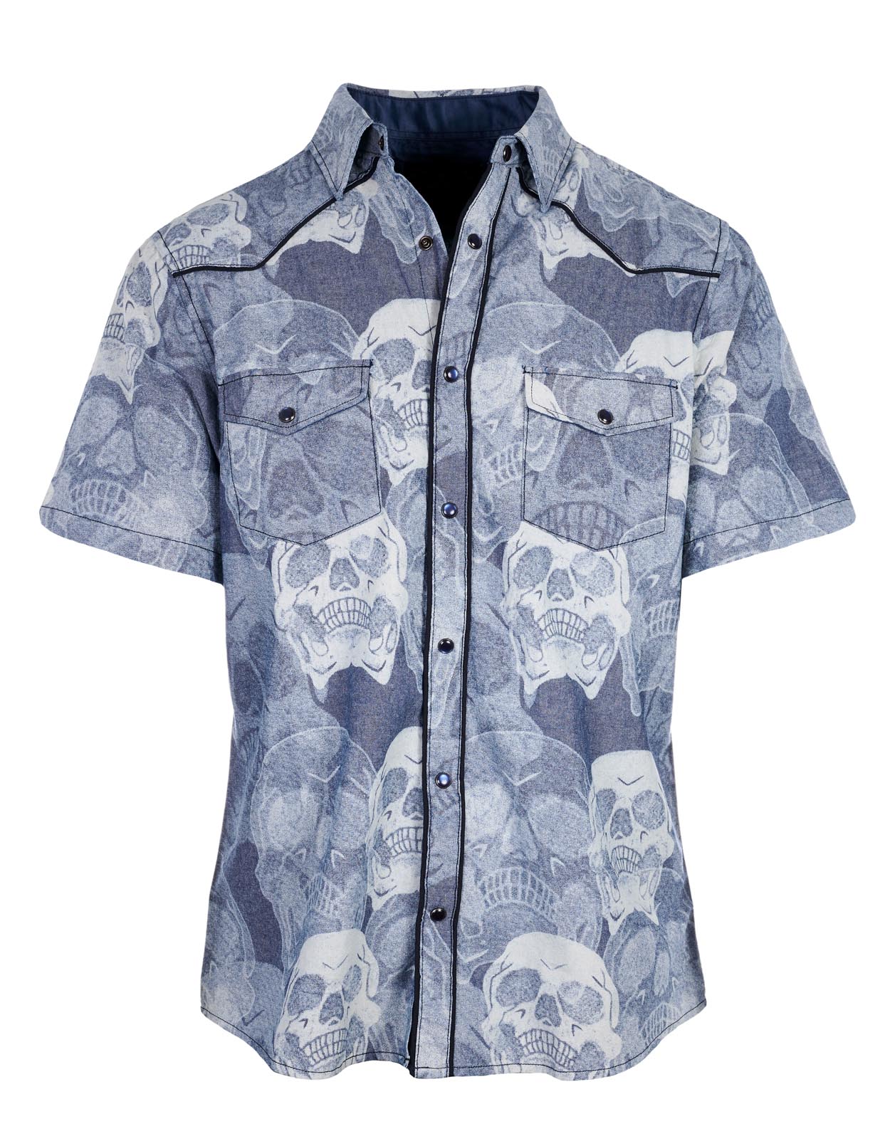 Rock Roll n Soul S/S Fade Away Denim Shirt