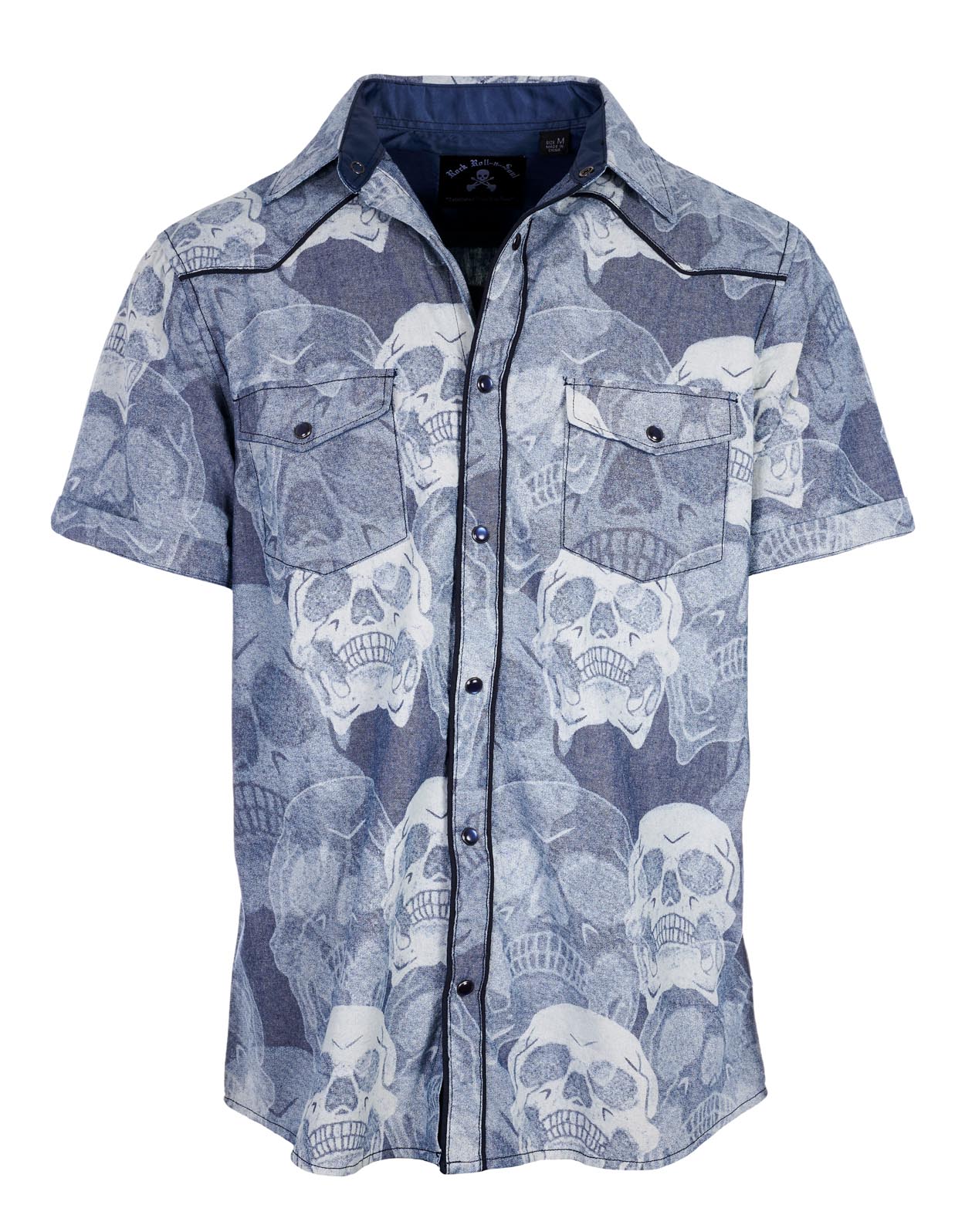 Rock Roll n Soul S/S Fade Away Denim Shirt