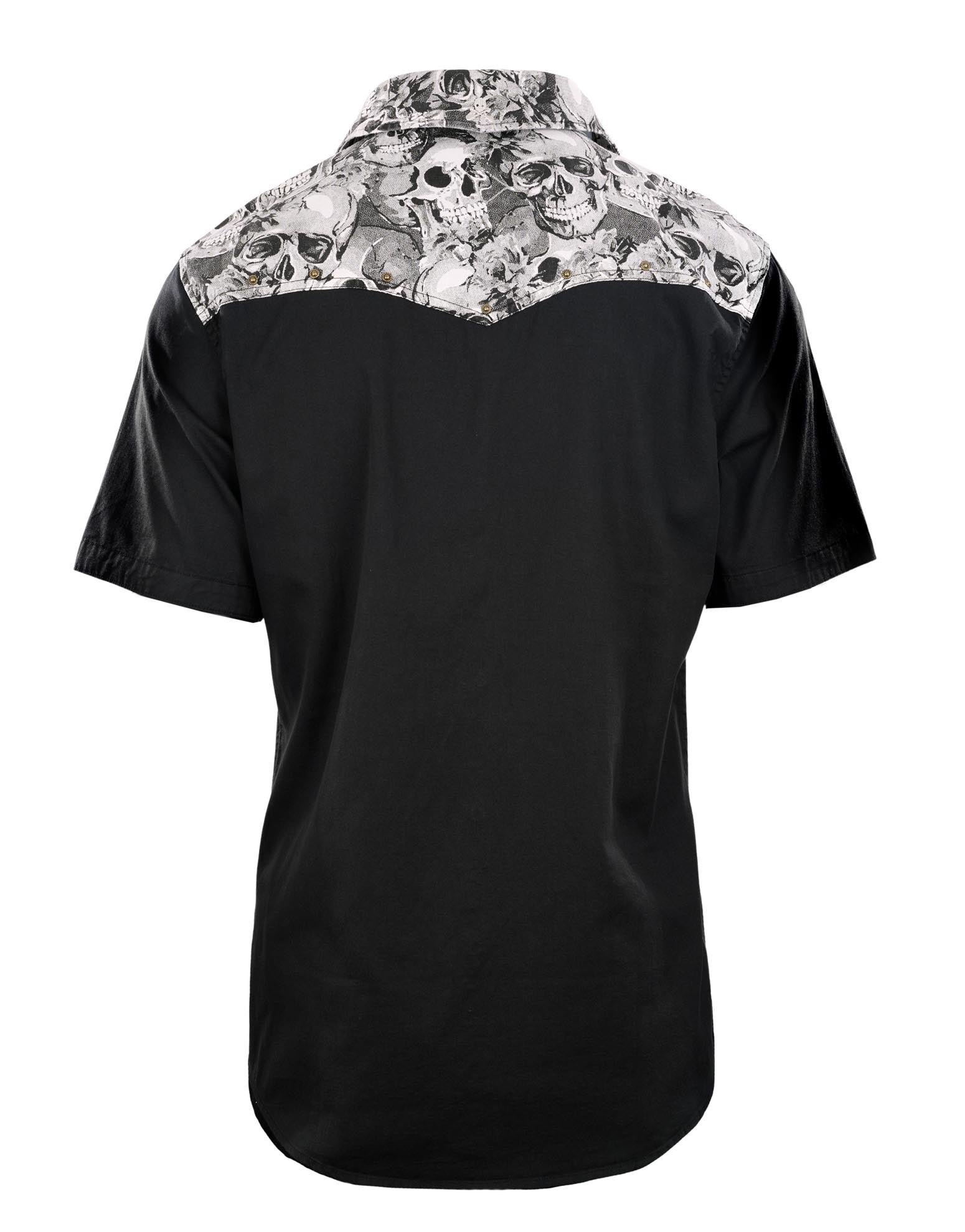 Rock Roll n Soul S/S Whipping Post Black Skulls Shirt
