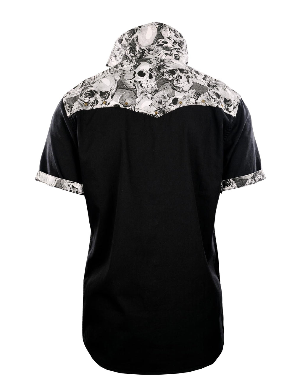 Rock Roll n Soul S/S Whipping Post Black Skulls Shirt