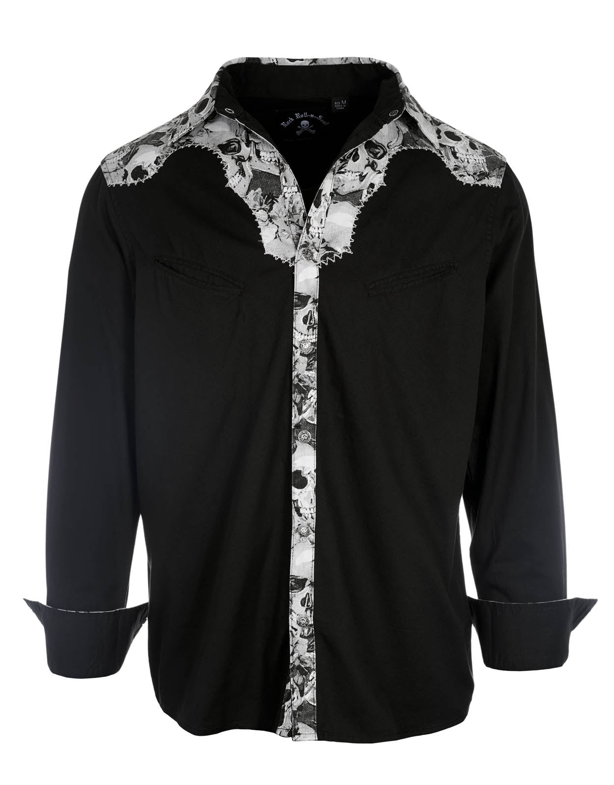 Rock Roll n Soul La Grange Black L/S Shirt