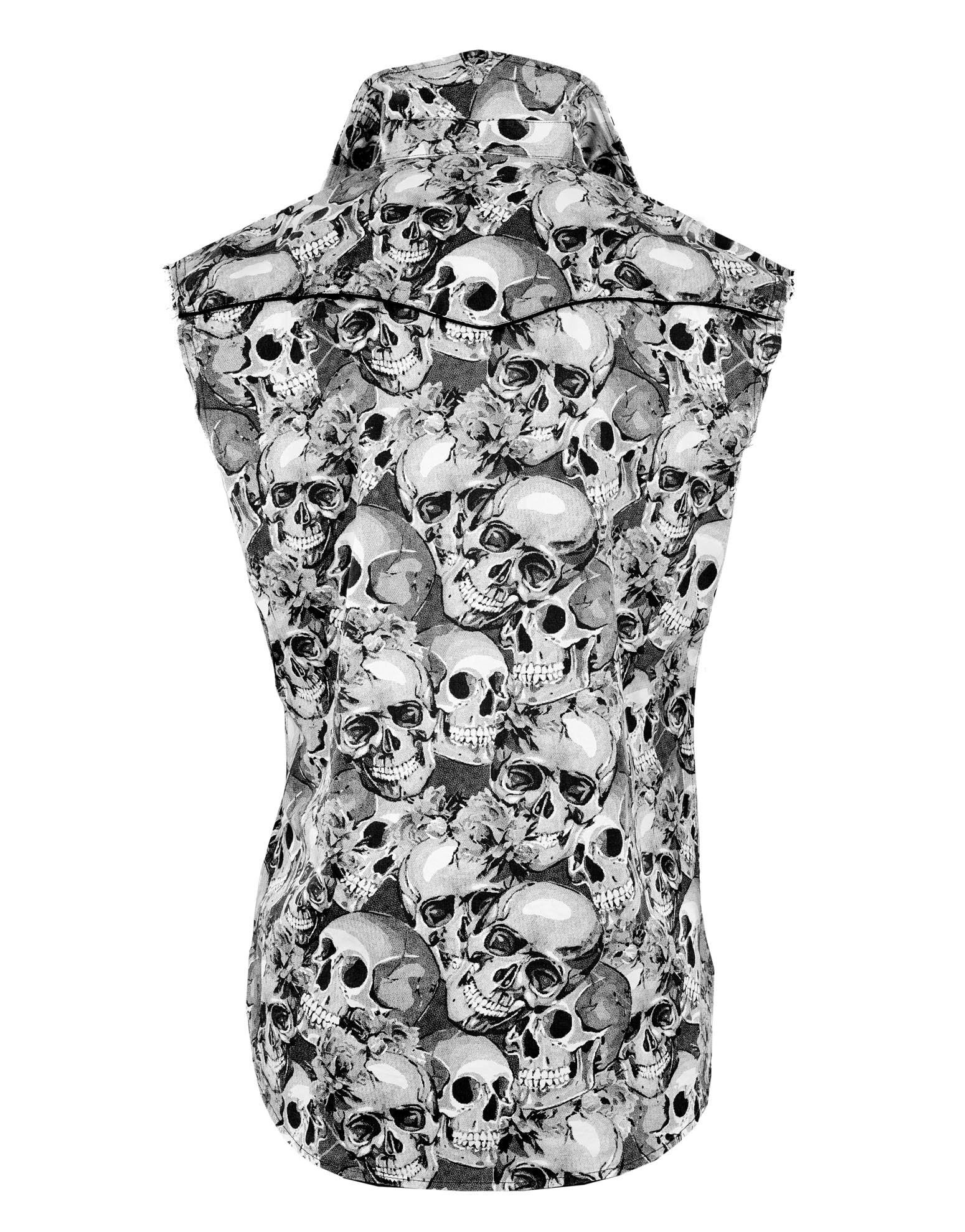 Rock Roll n Soul Sleeveless Sinner Skulls Shirt