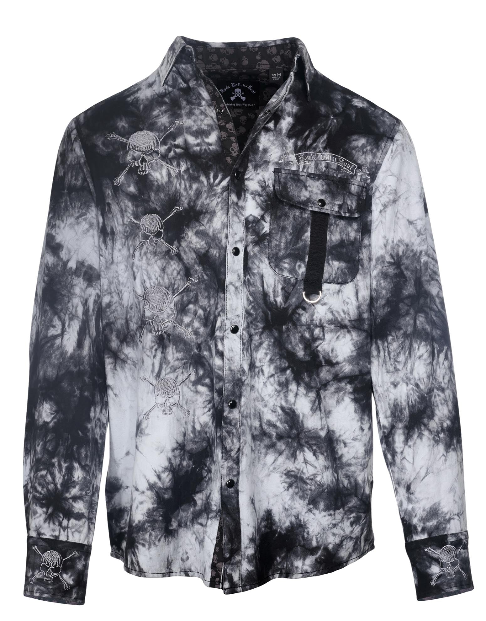 Rock Roll n Soul Whiskey Bent and Hell Bound L/S Shirt