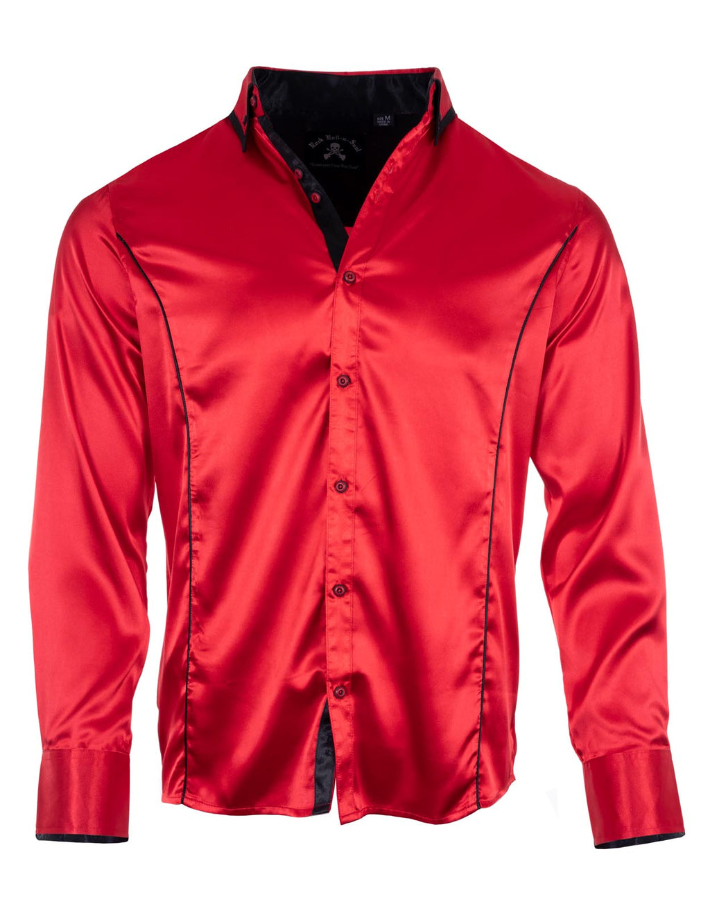 Rock Roll n Soul Still of the Night Red L/S Shirt