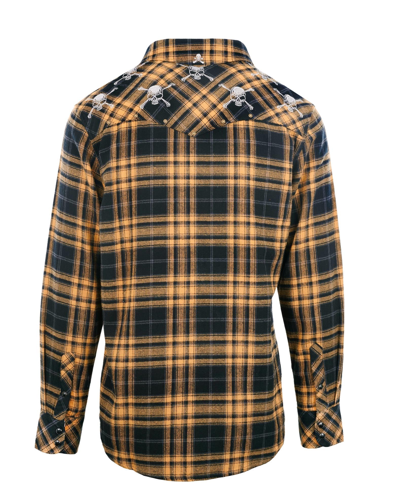 Rock Roll n Soul Master of Puppets V Yellow L/S Shirt