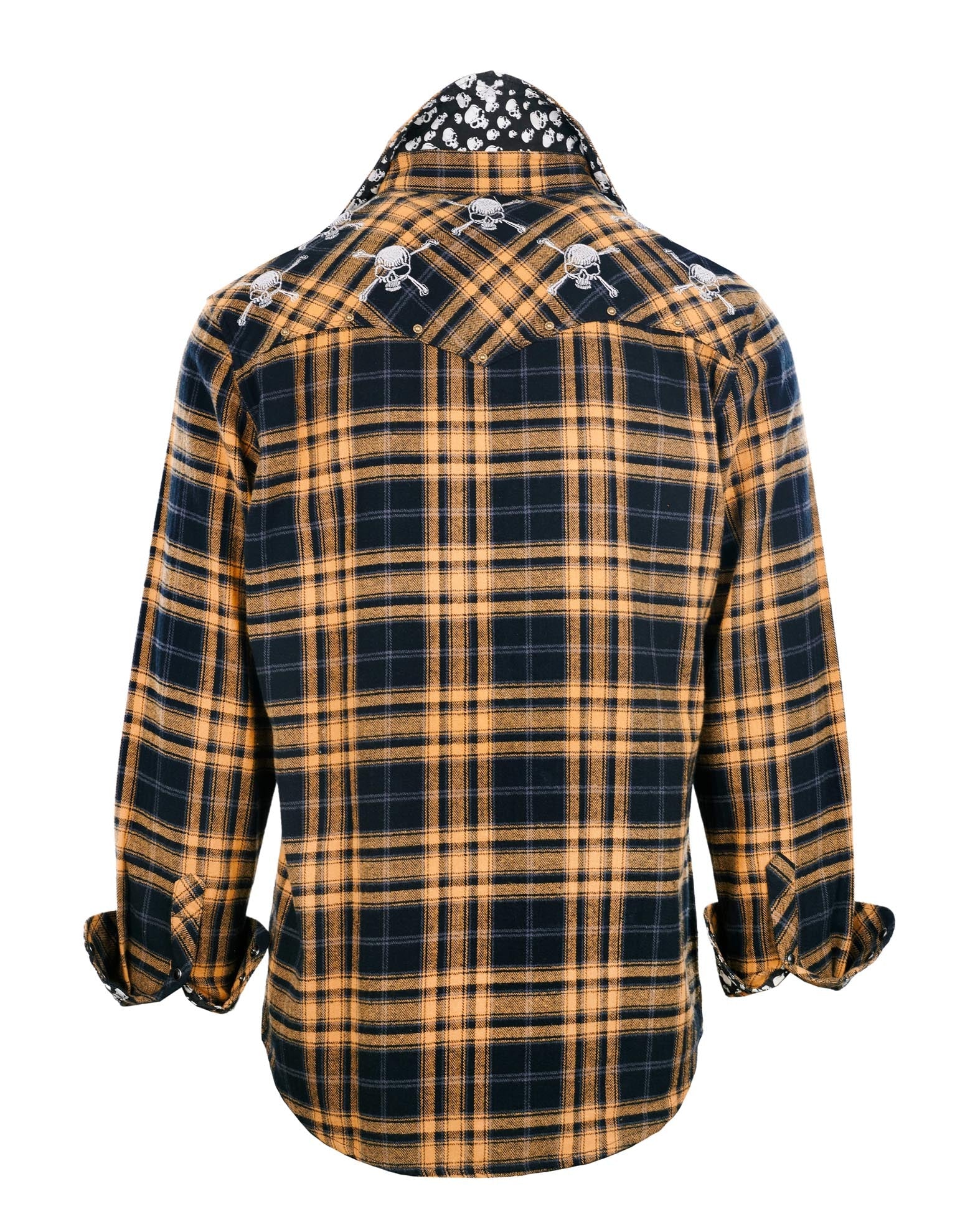 Rock Roll n Soul Master of Puppets V Yellow L/S Shirt