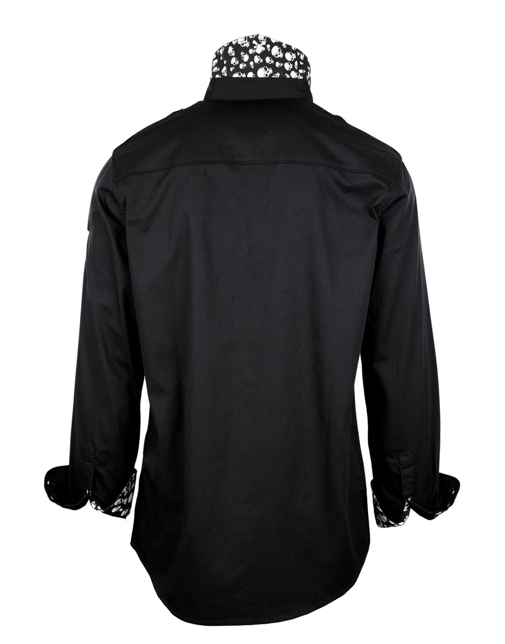 Rock Roll n Soul Starrider Stars Black L/S Shirt