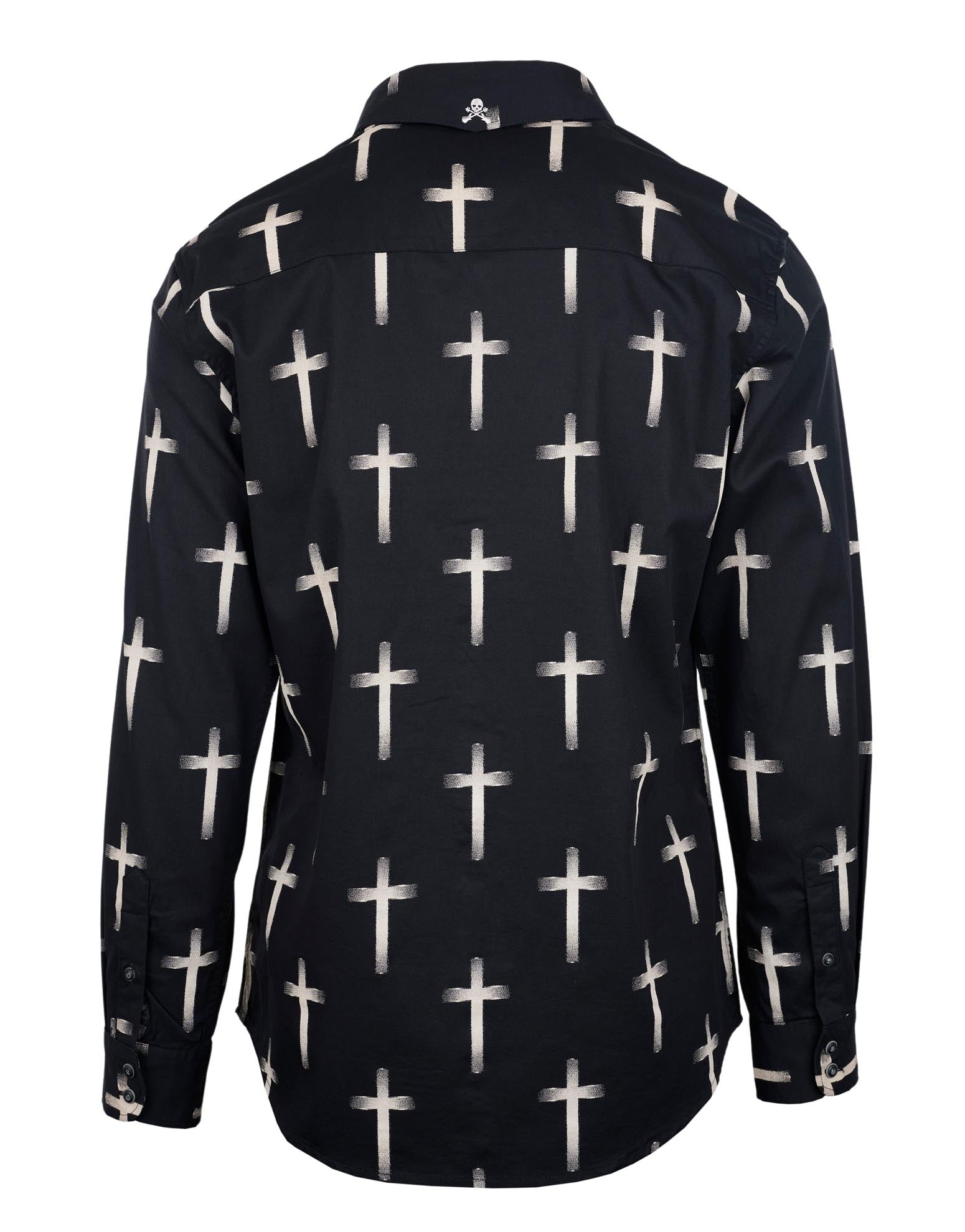 Rock Roll n Soul Crossroads Cross L/S Shirt