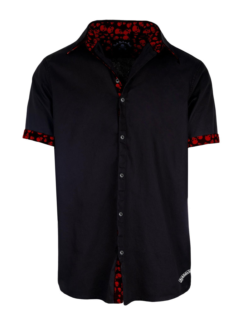 Rock Roll n Soul S/S Guitar Wings Black Shirt