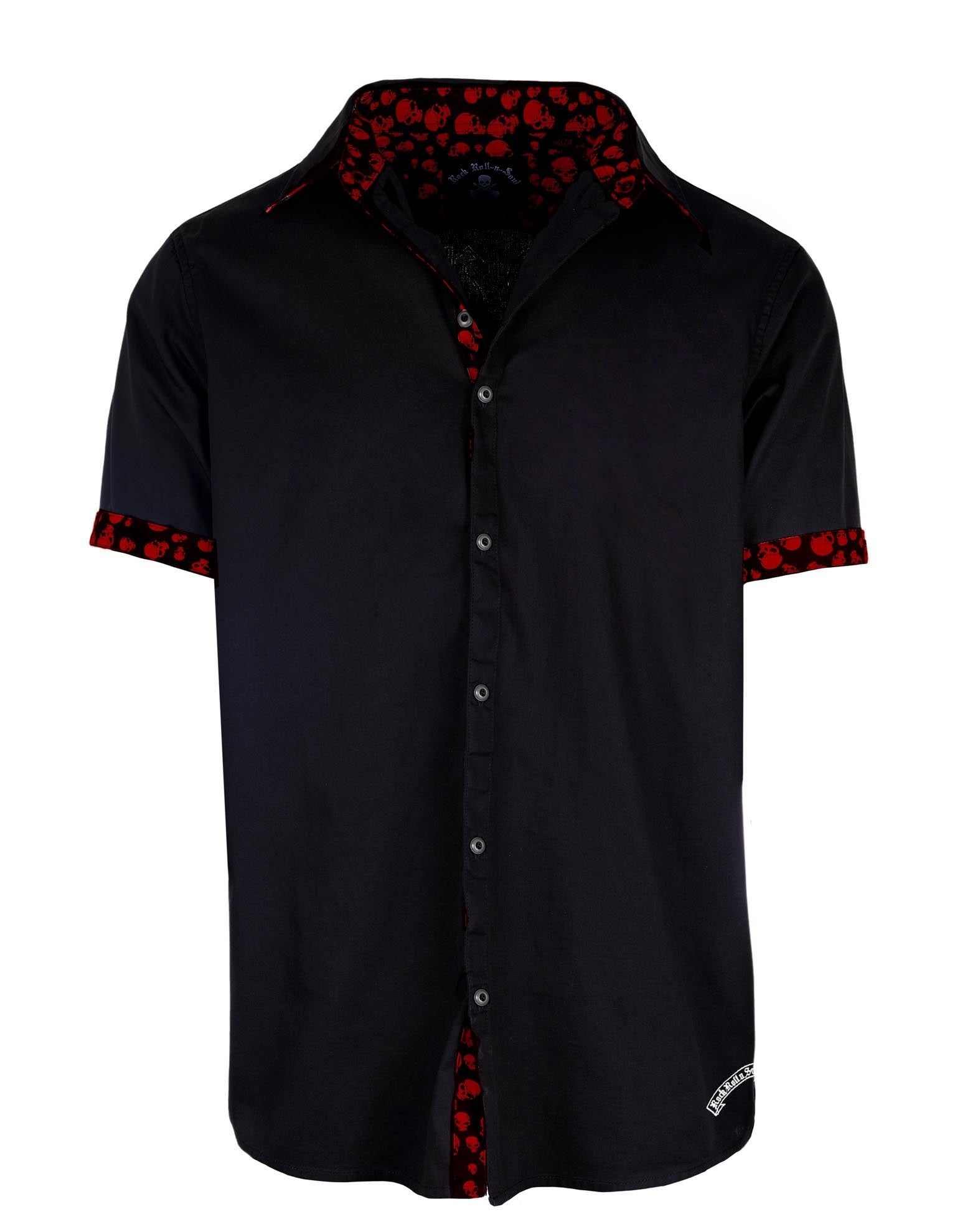 Rock Roll n Soul S/S Guitar Wings Black Shirt