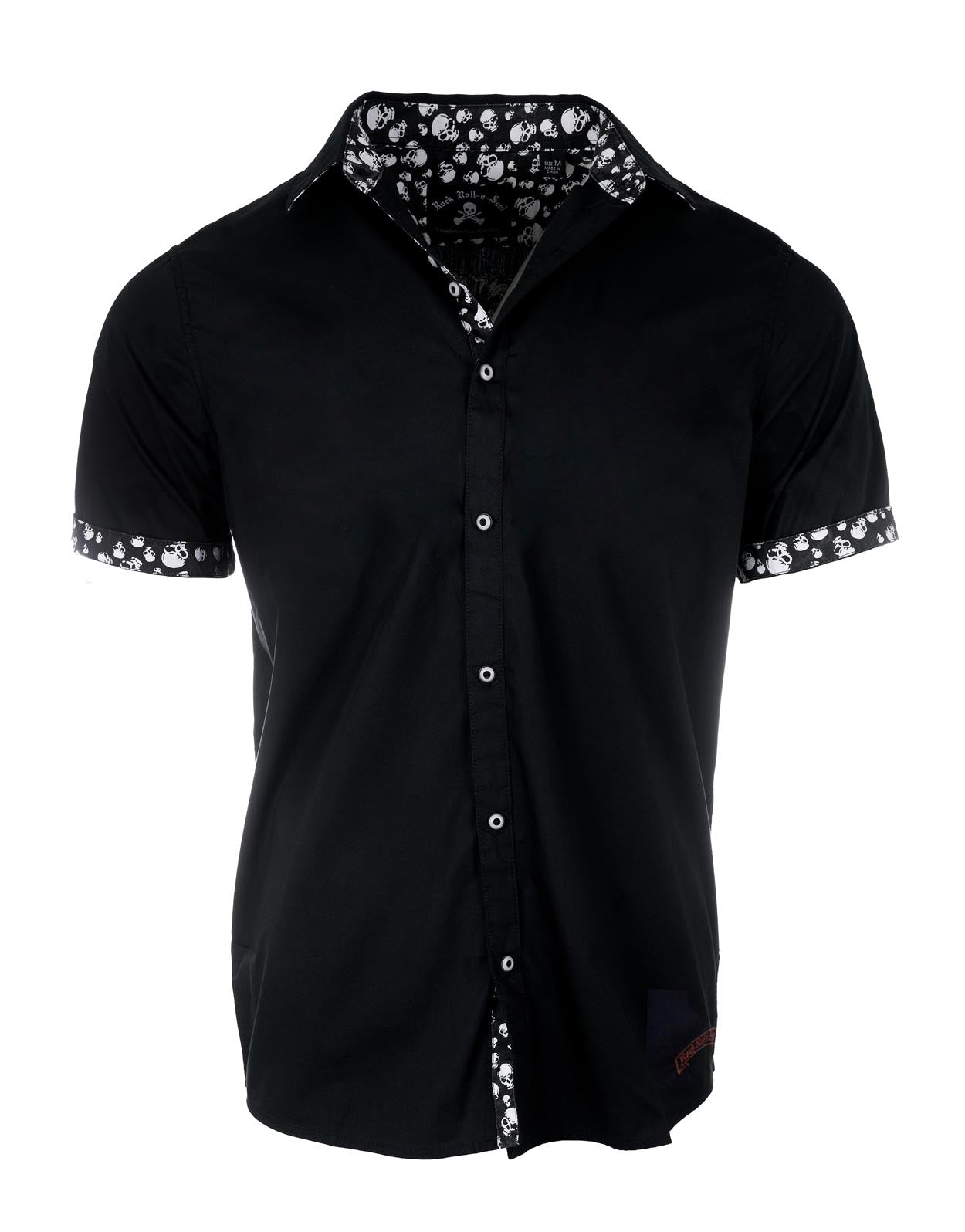 Rock Roll n Soul S/S Flying Skull & Guitar Shirt