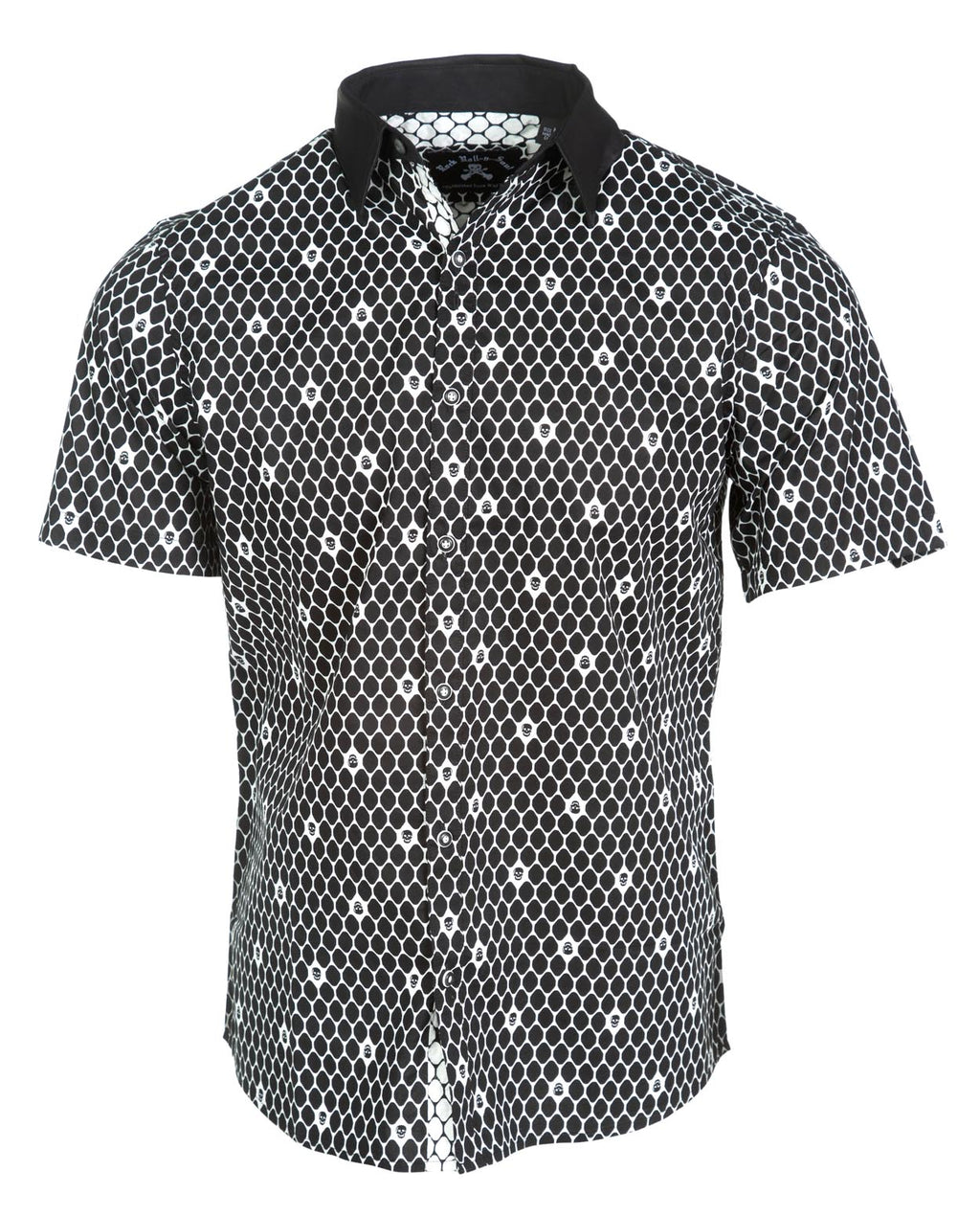 Rock Roll n Soul S/S Overkill Black Skull Shirt