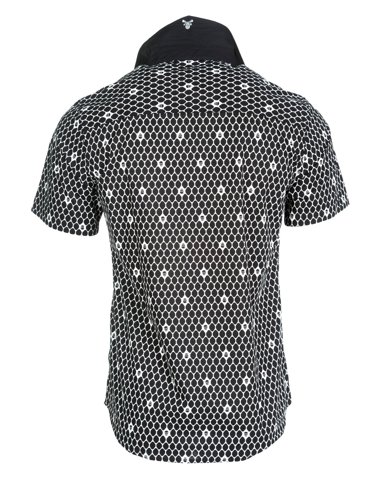 Rock Roll n Soul S/S Overkill Black Skull Shirt