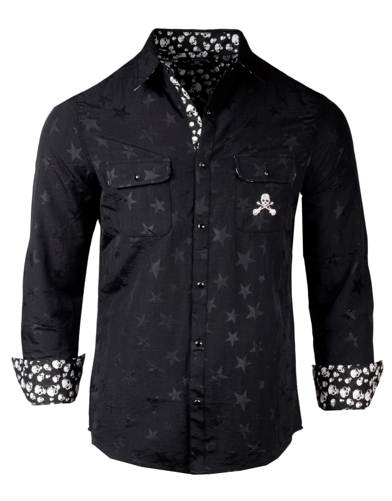 Rock Roll n Soul A Star is Born Black L/S Shirt