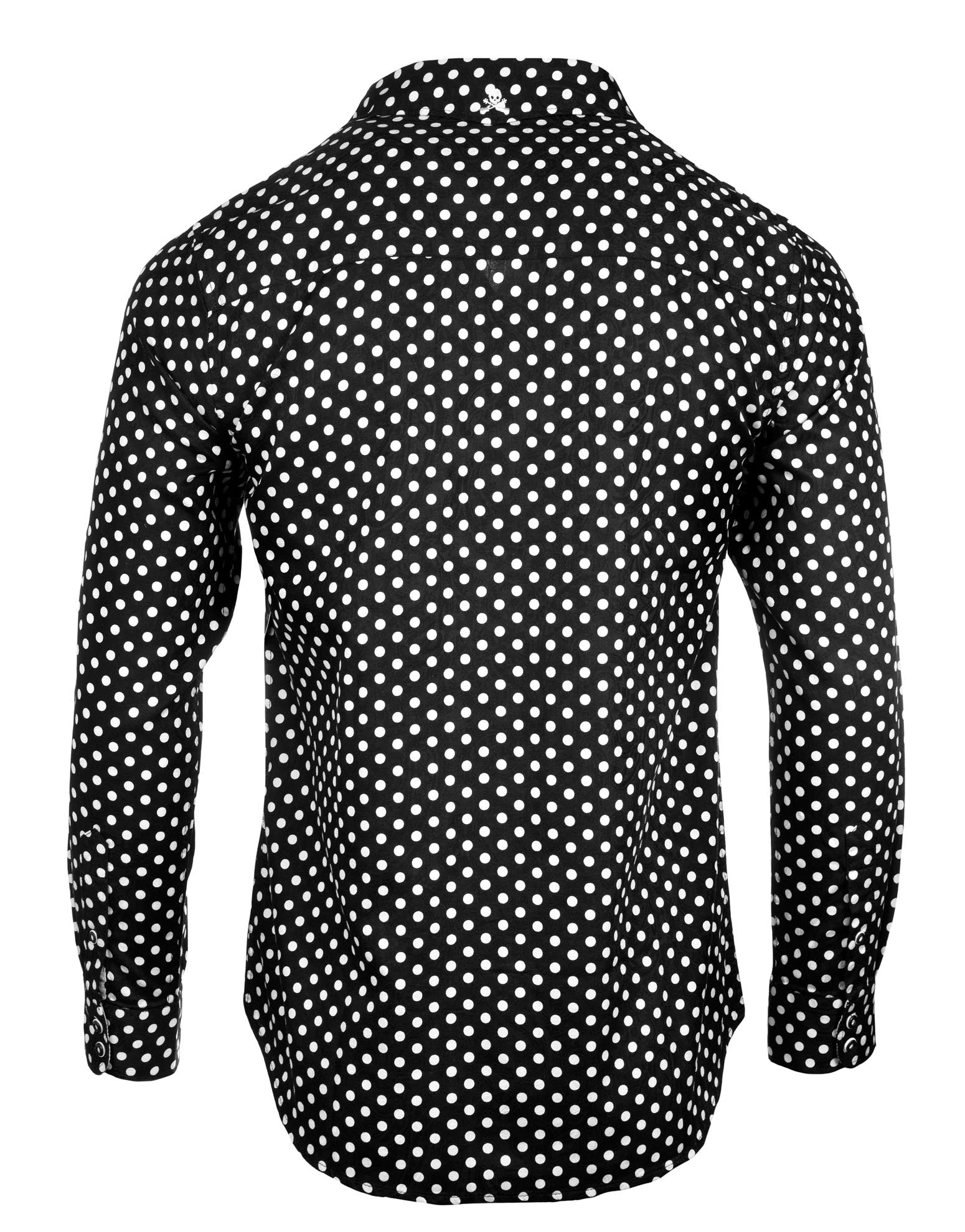 Rock Roll n Soul Crazy Train Polka Dot L/S Shirt