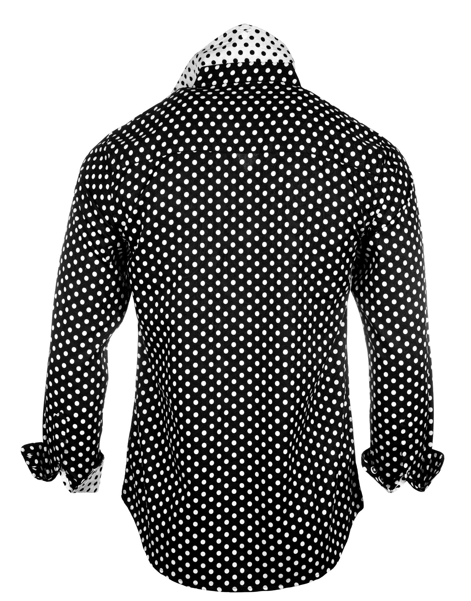 Rock Roll n Soul Crazy Train Polka Dot L/S Shirt