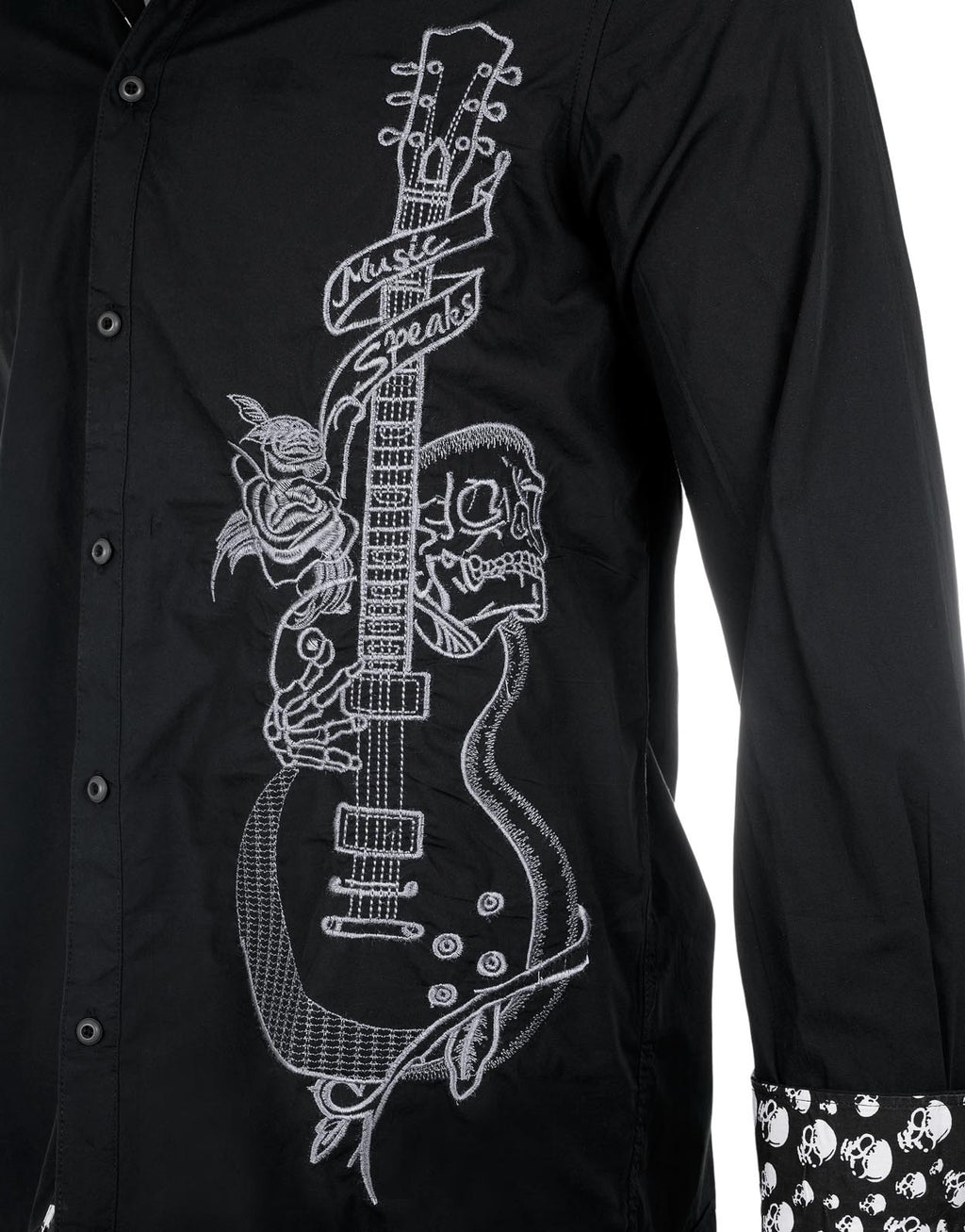 Rock Roll n Soul Crazy Bi*ch Guitar L/S Shirt