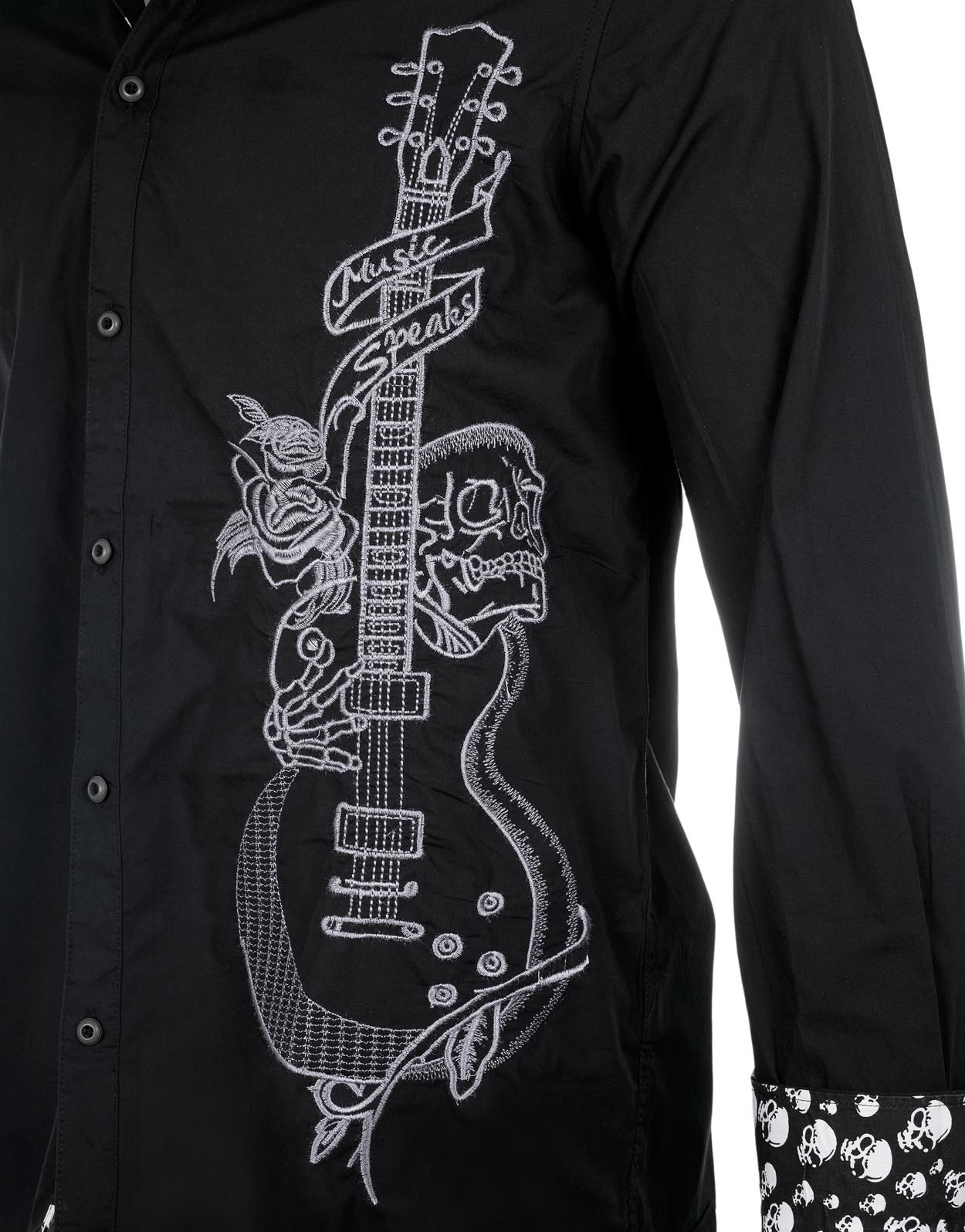 Rock Roll n Soul Crazy Bi*ch Guitar L/S Shirt