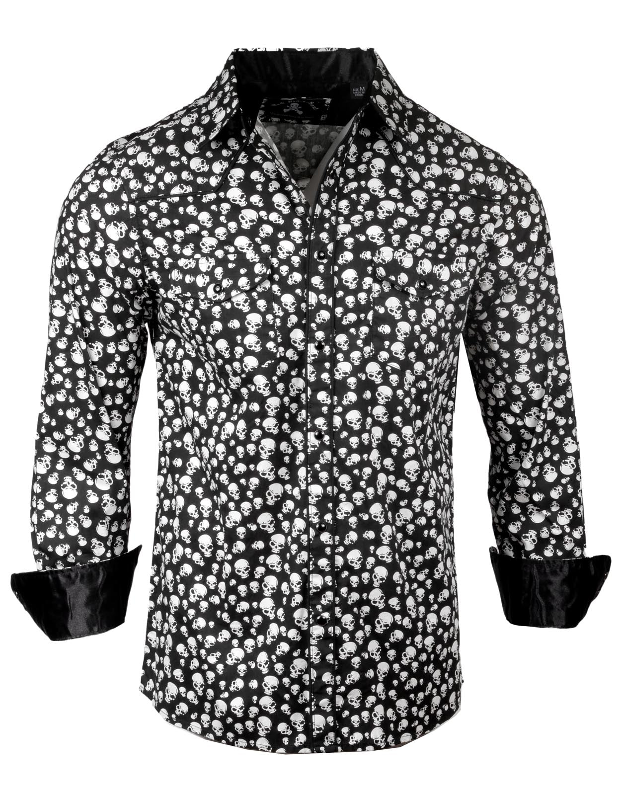 Rock Roll n Soul I'm your Boogieman Skulls L/S Shirt