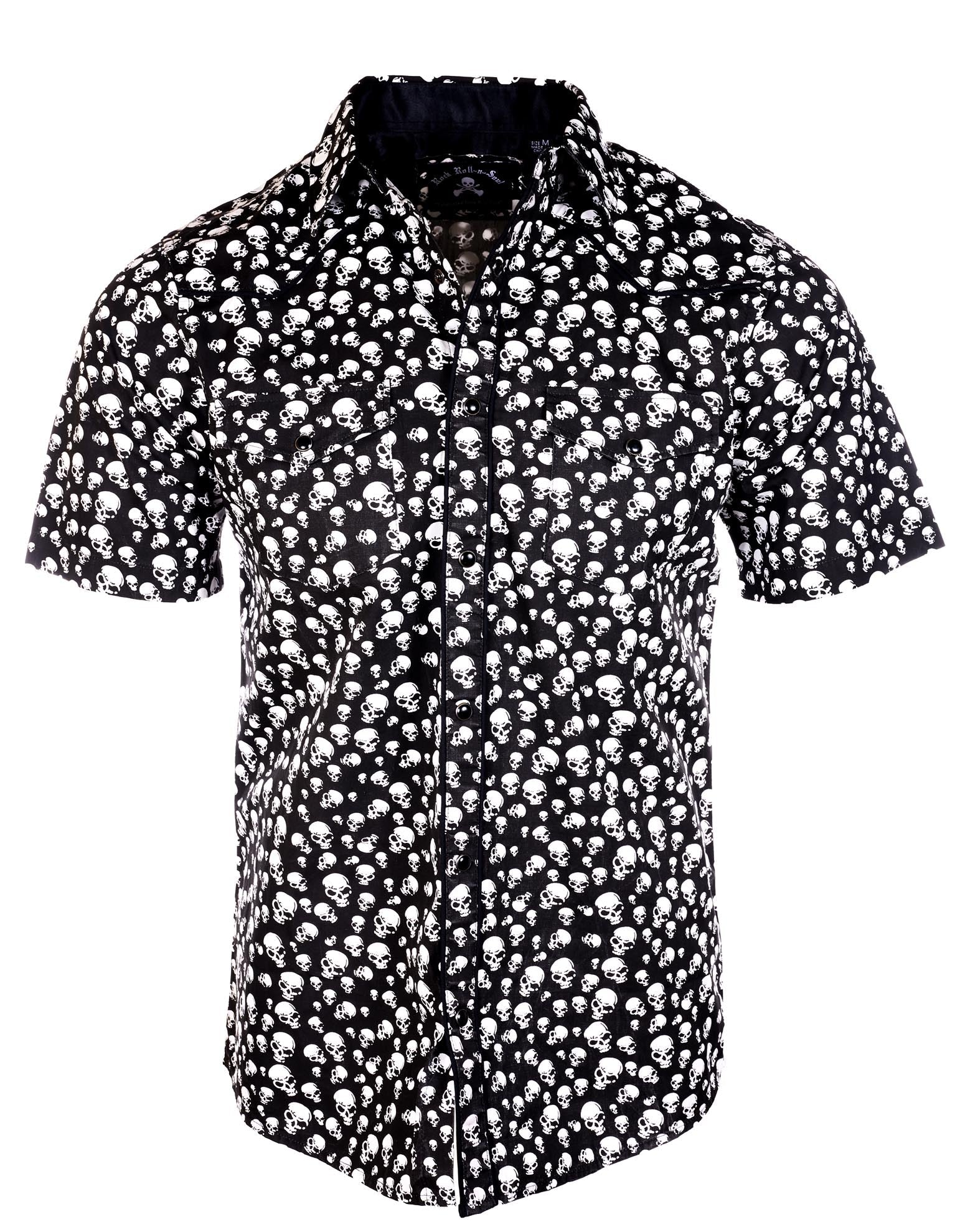 Rock Roll n Soul S/S I'm your Boogieman Skulls Shirt