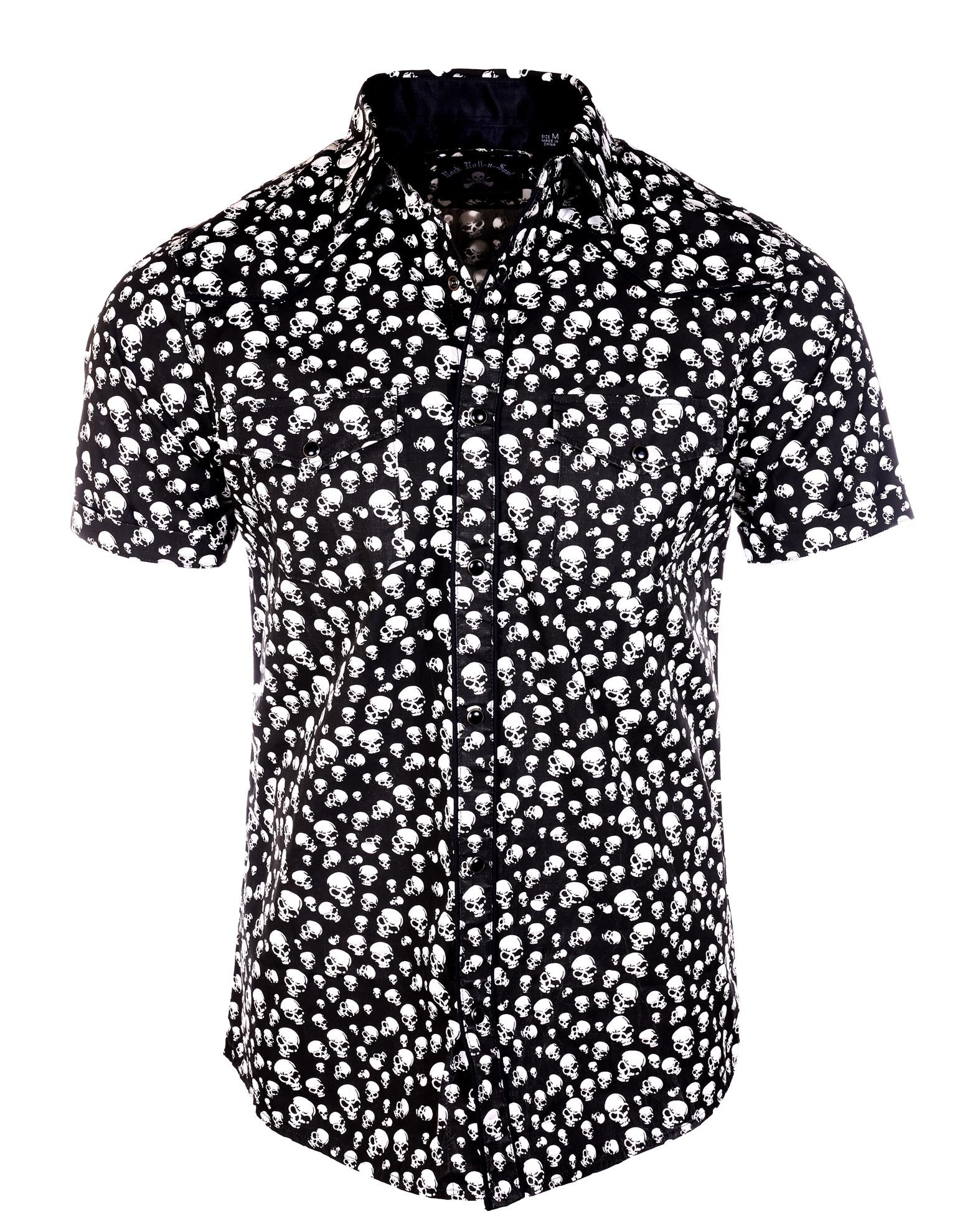 Rock Roll n Soul S/S I'm your Boogieman Skulls Shirt