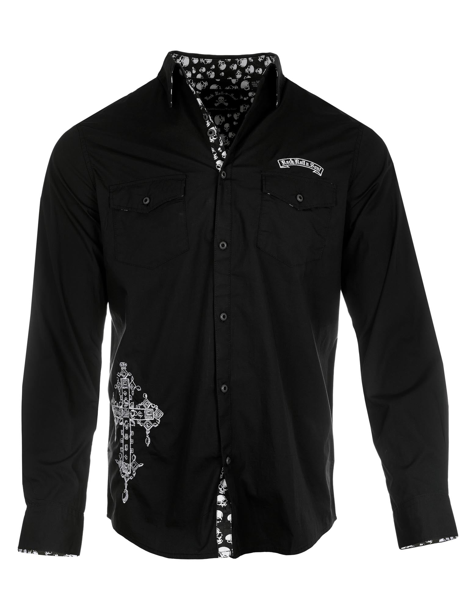 Rock Roll n Soul Music Is My Salvation II L/S Shirt