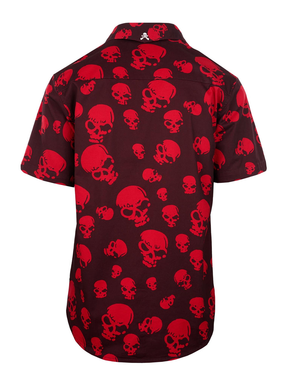 Rock Roll n Soul S/S Helter Skelter Red Skulls Shirt