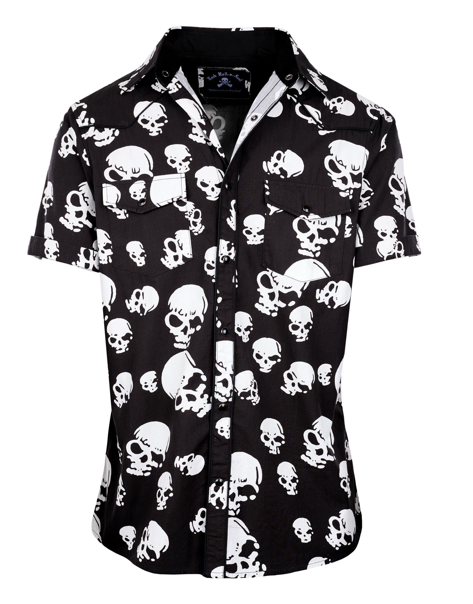 Rock Roll n Soul S/S Dragula Skulls Shirt