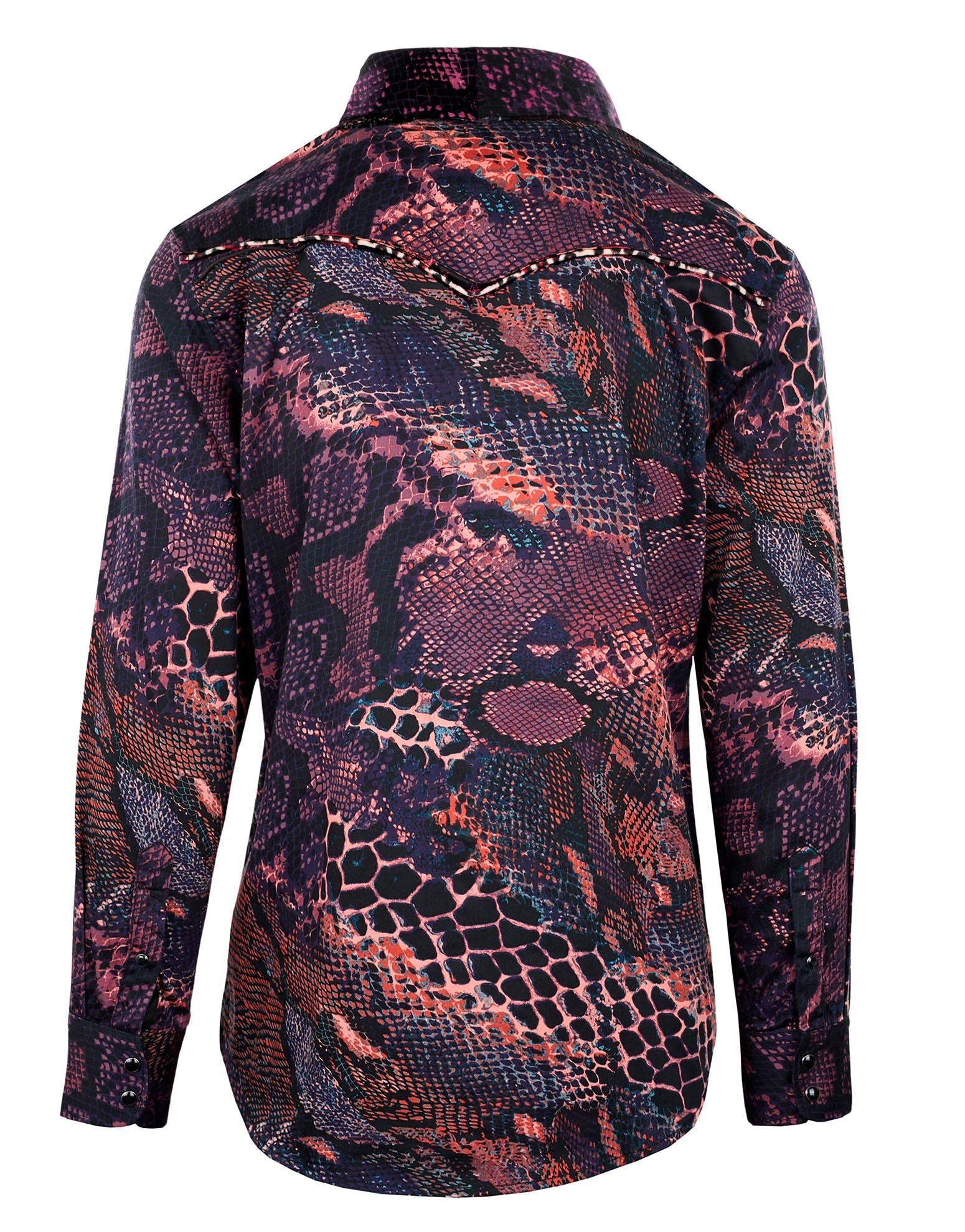 Rock Roll n Soul Tube Snake Boogie Red L/S Shirt