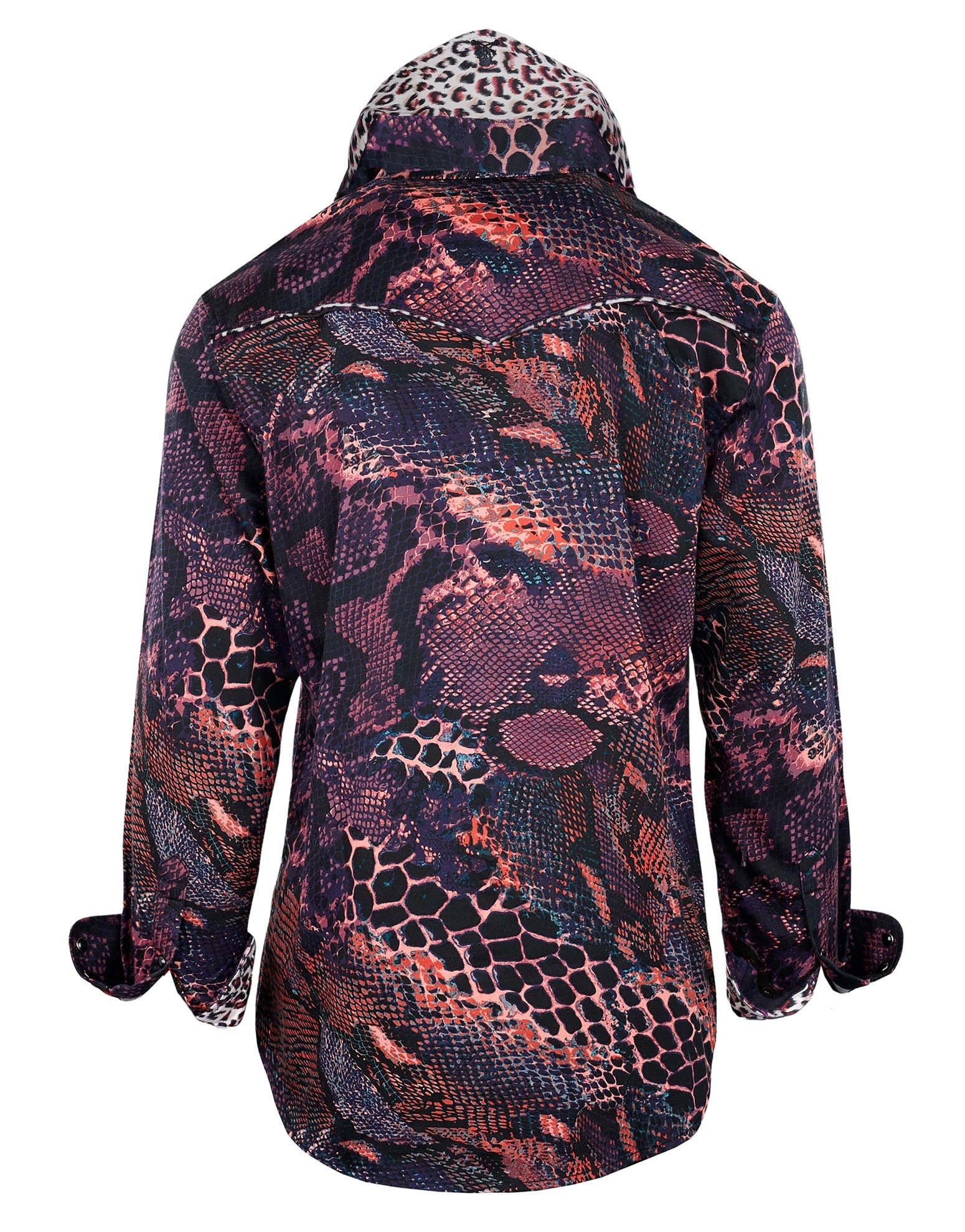 Rock Roll n Soul Tube Snake Boogie Red L/S Shirt