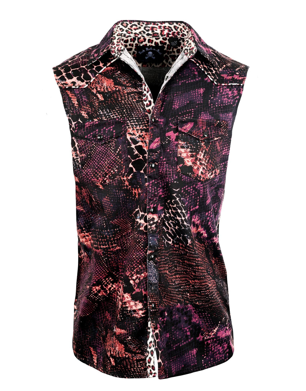 Rock Roll n Soul Sleeveless Tube Snake Boogie Shirt