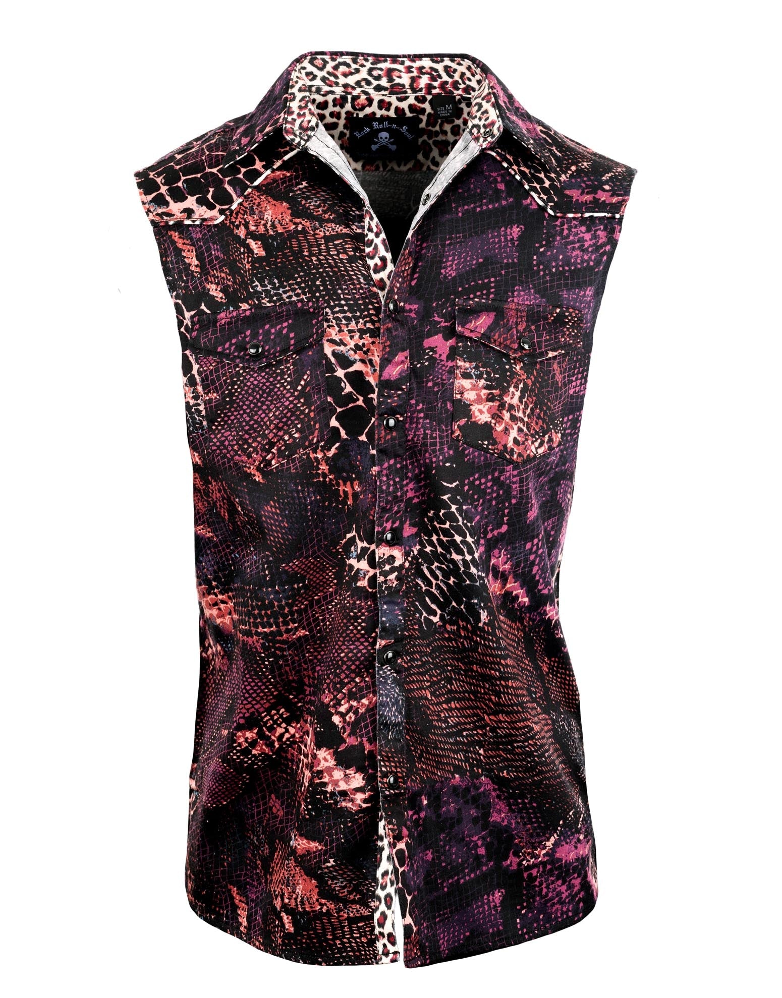 Rock Roll n Soul Sleeveless Tube Snake Boogie Shirt