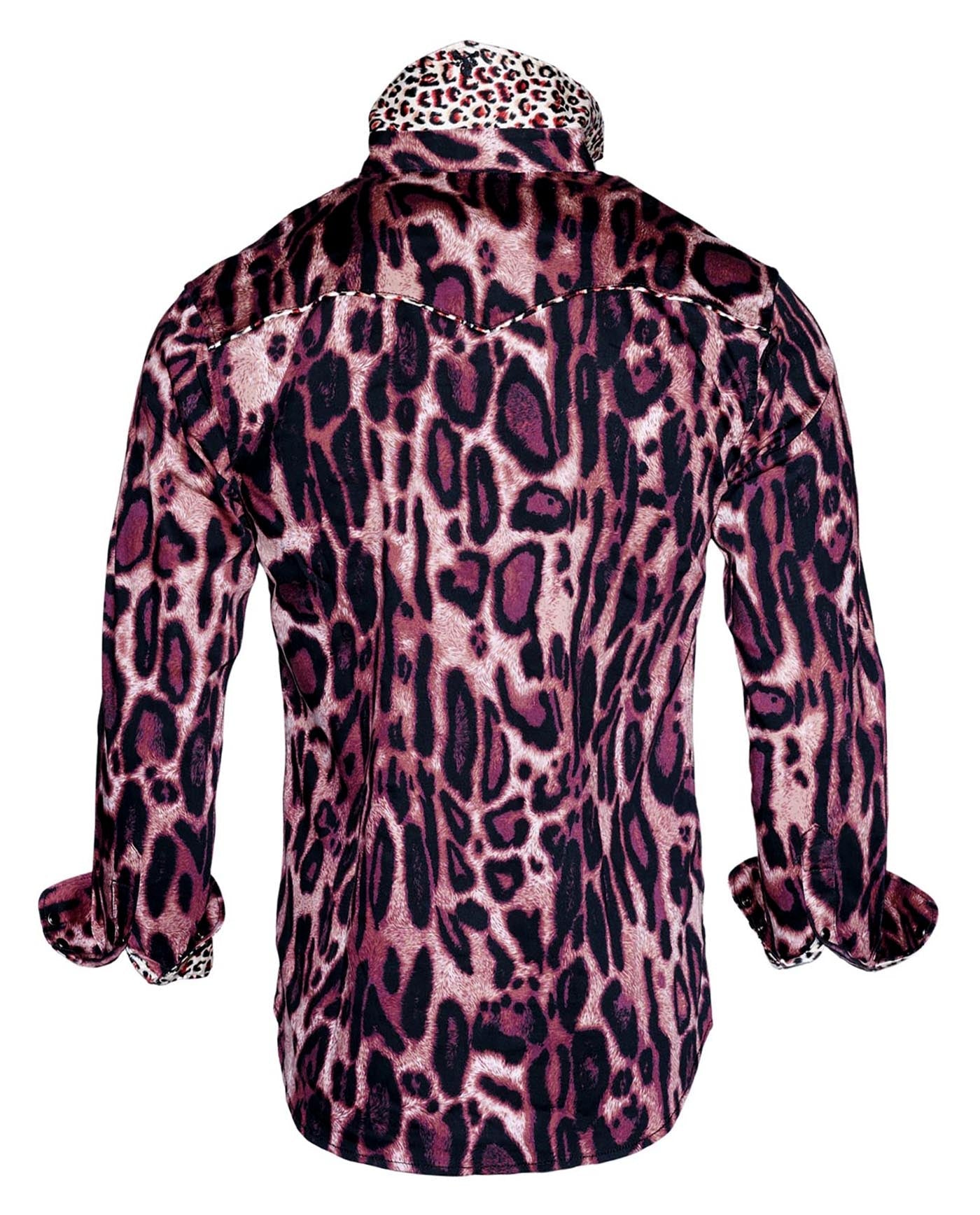 Rock Roll n Soul Cat Scratch Fever Leopard L/S Shirt