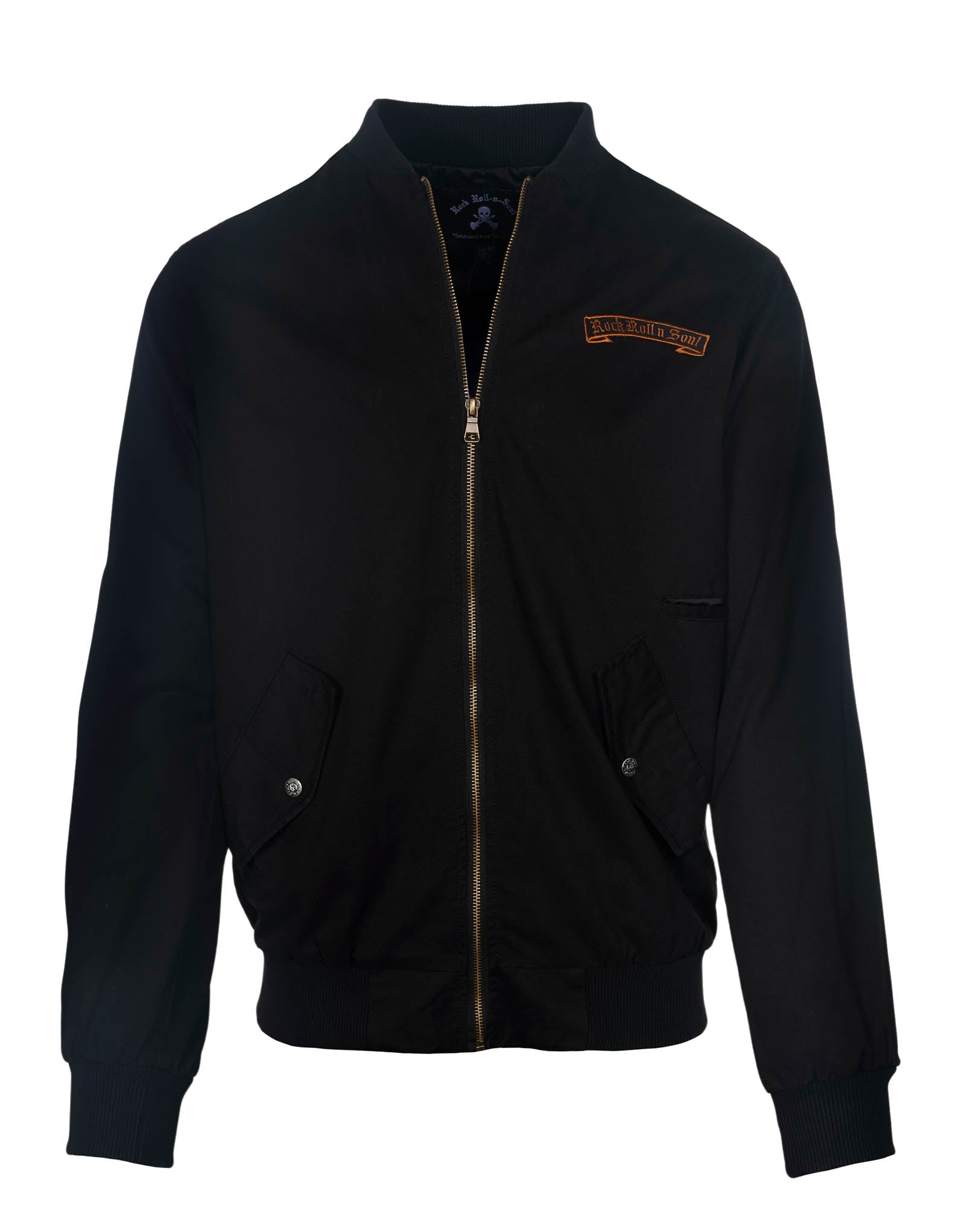 Rock Roll n Soul Guitar Bomber Jacket