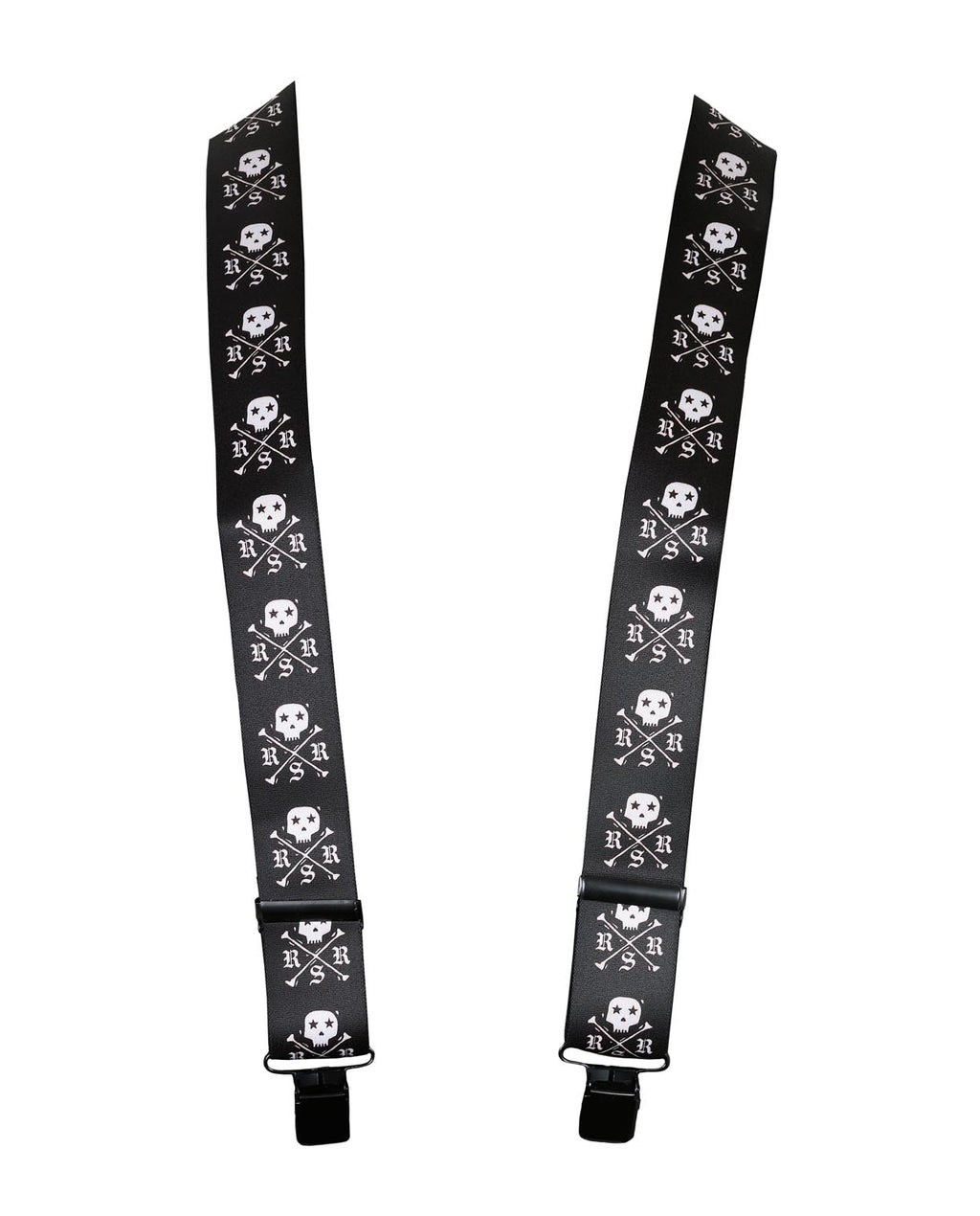 Rock Roll n Soul Iconic Skull X Bones Suspenders