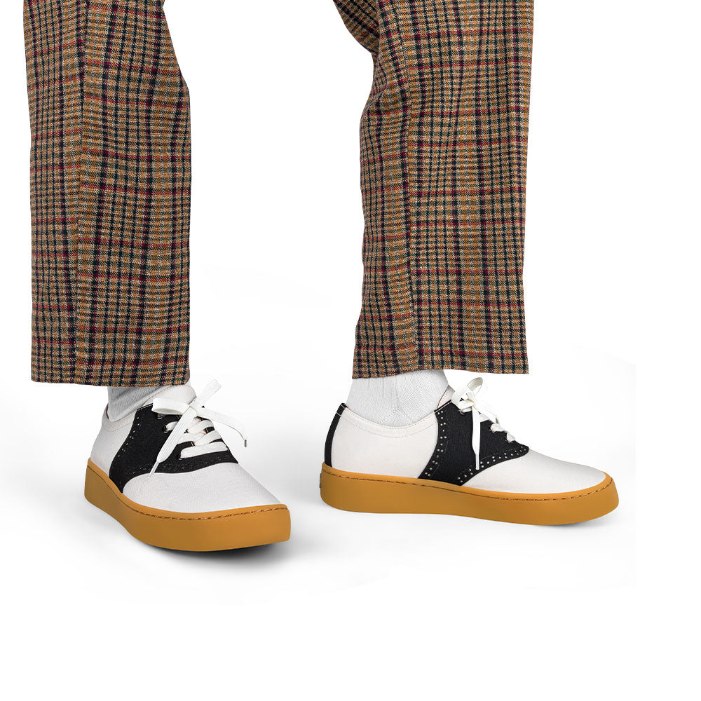 Hot Chocolate Design Saddle Casual Sneaker