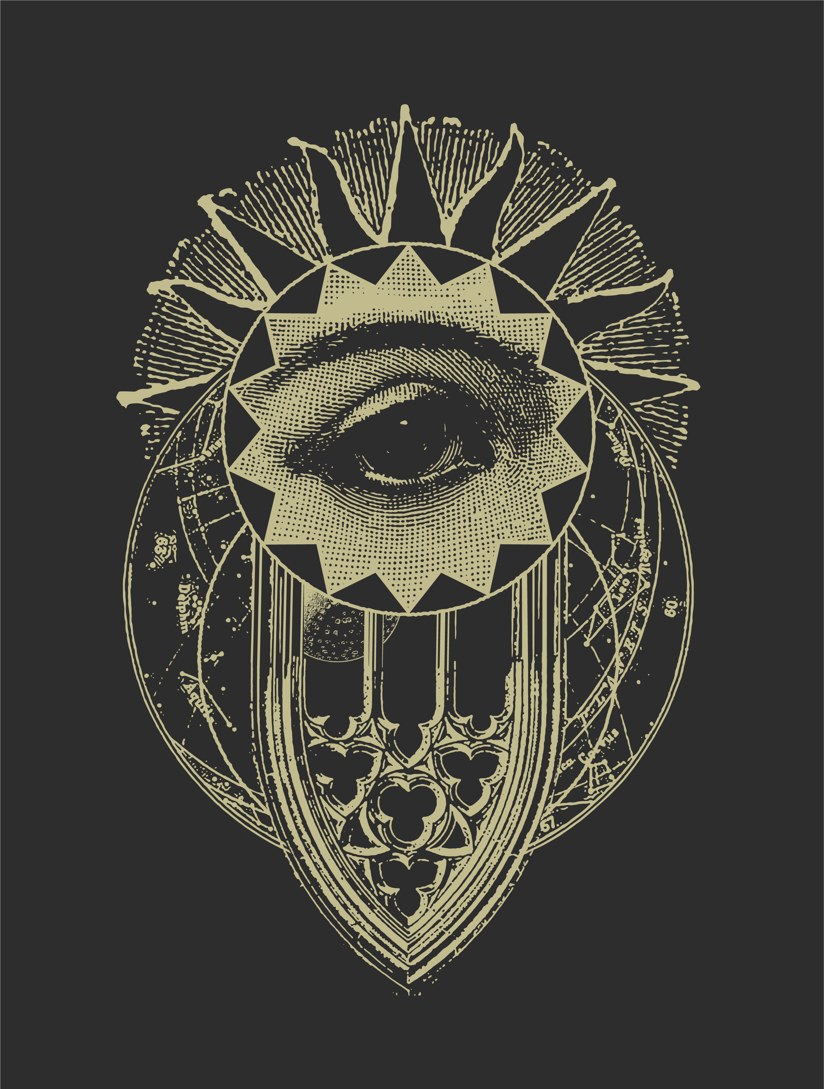 Finger's Duke Eyestronomy Black T-Shirt