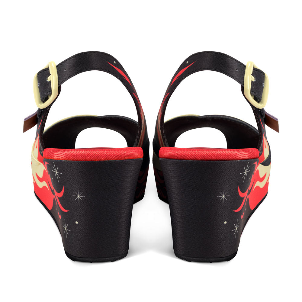 Hot Chocolate Design Chocolaticas® She's On Fire Women's Sandal