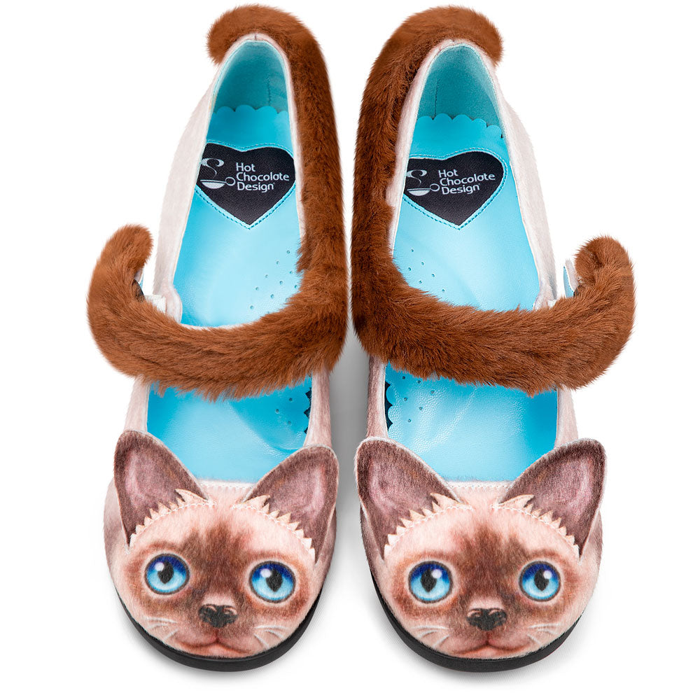 Hot Chocolate Design Chocolaticas® Siamese Cat Women's Mary Jane Pump