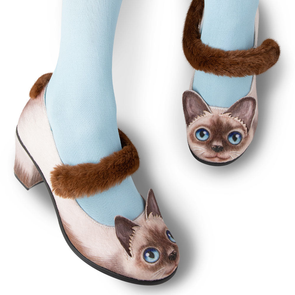 Hot Chocolate Design Chocolaticas® Siamese Cat Women's Mary Jane Pump