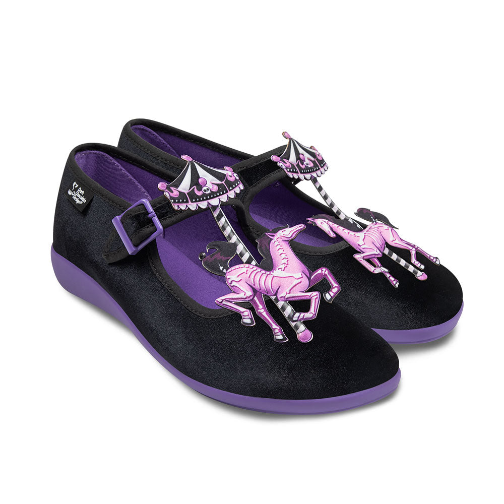 Hot Chocolate Design Chocolaticas® Spectral Ride Women's Mary Jane Flat