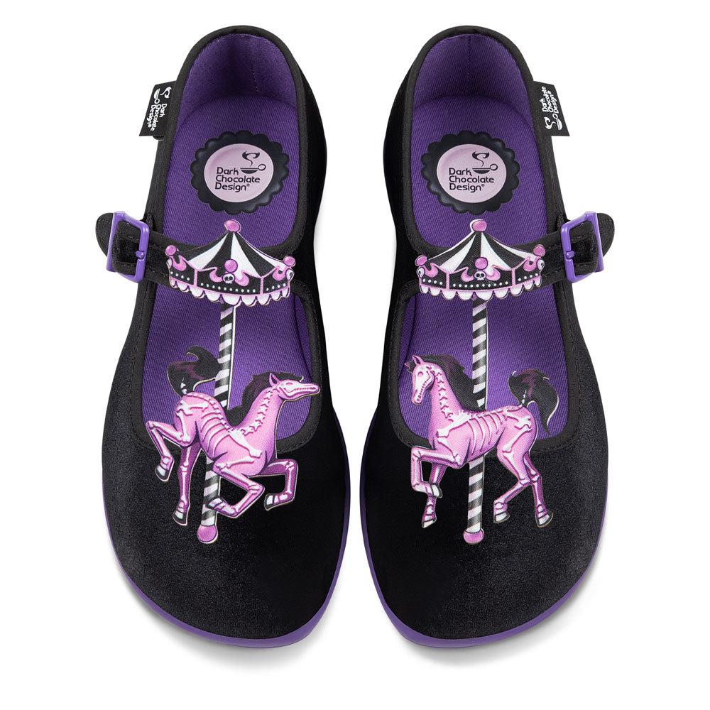 Hot Chocolate Design Chocolaticas® Spectral Ride Women's Mary Jane Flat